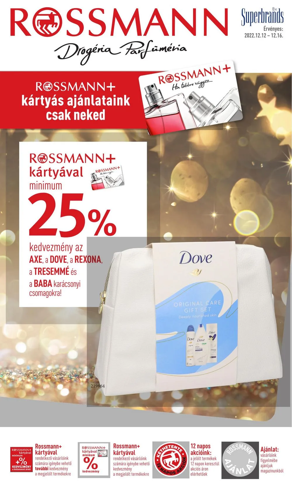 Rossmann akciós újság Plus 12.12–12.16