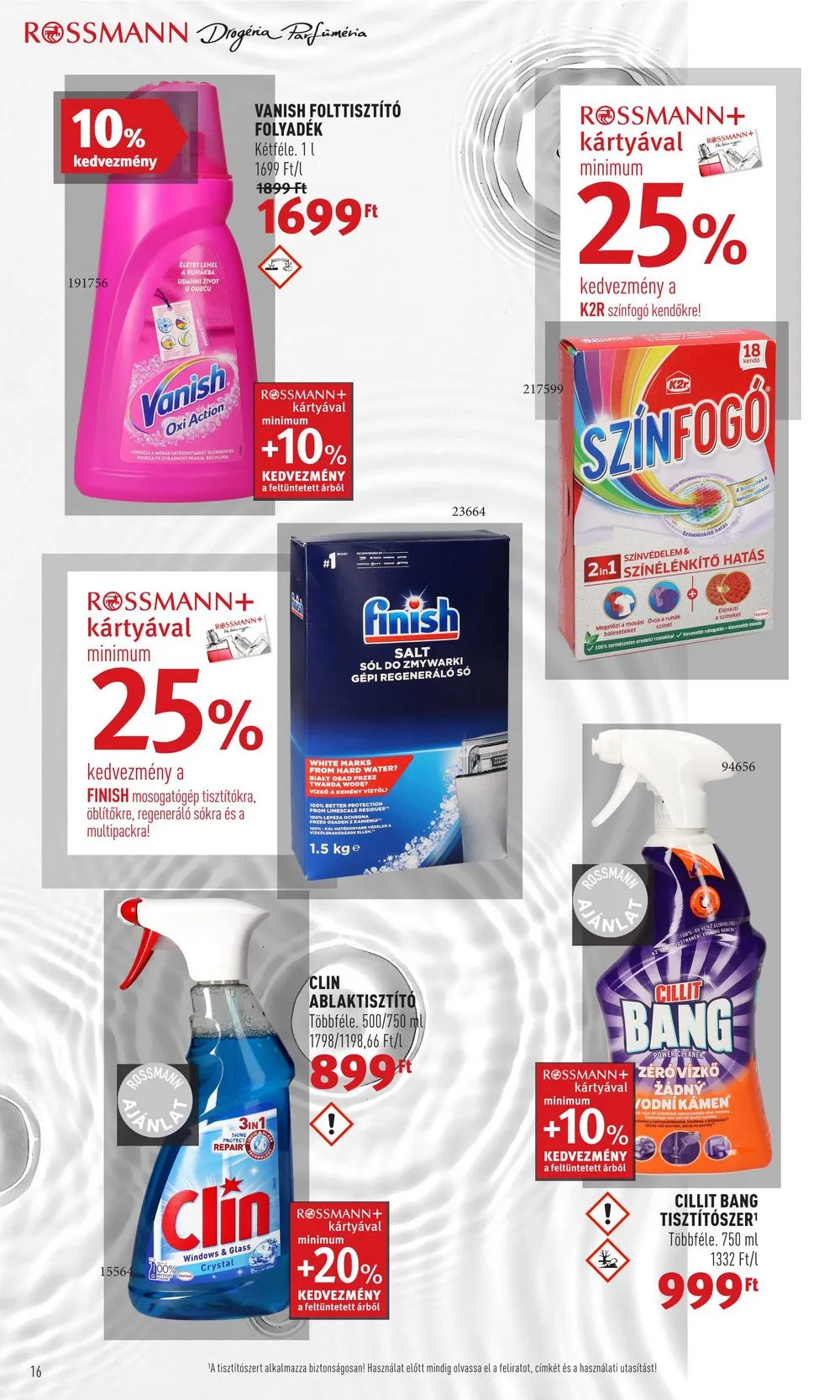 Rossmann akciós újság Plus 12.12–12.16 – 16. oldal