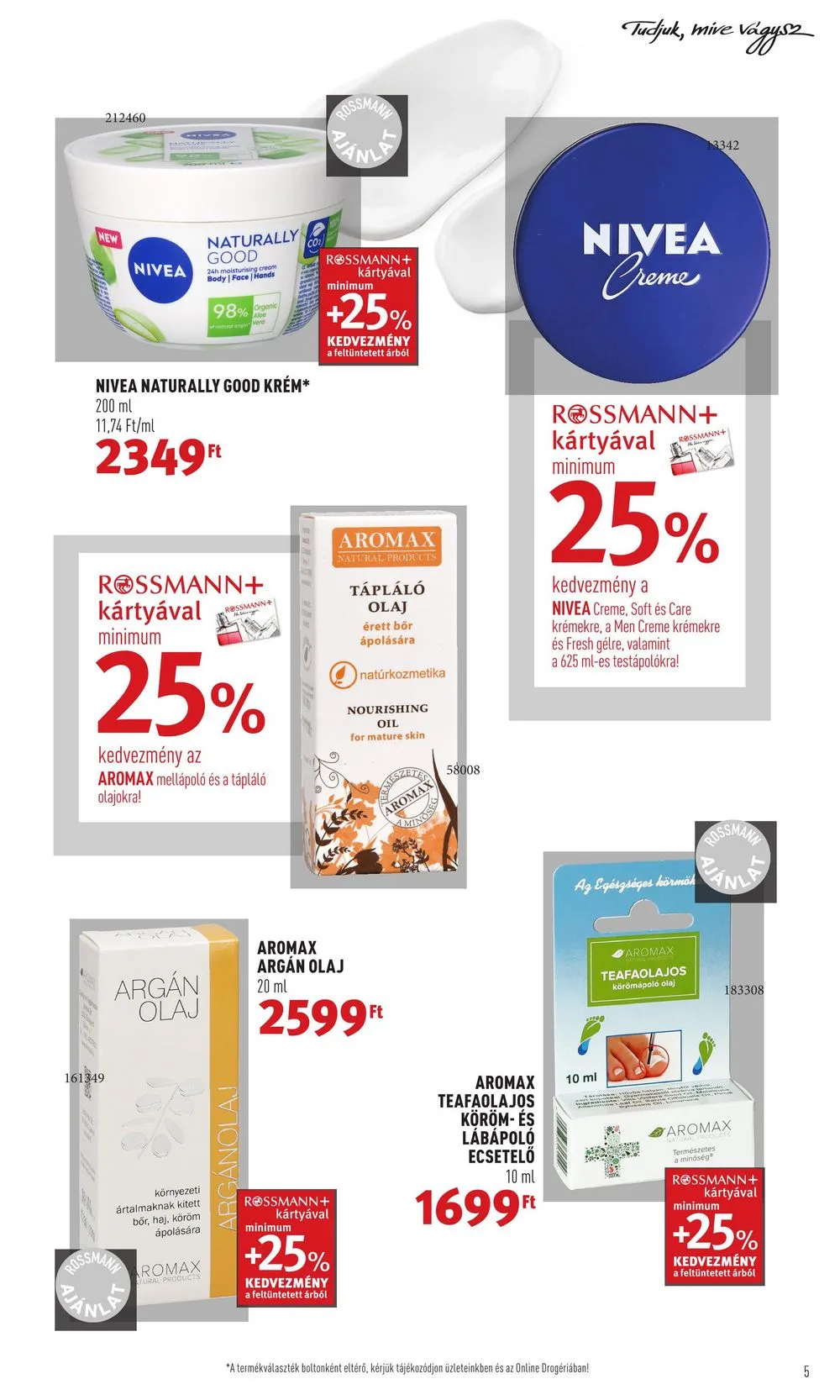 Rossmann akciós újság Plus 12.12–12.16 – 5. oldal
