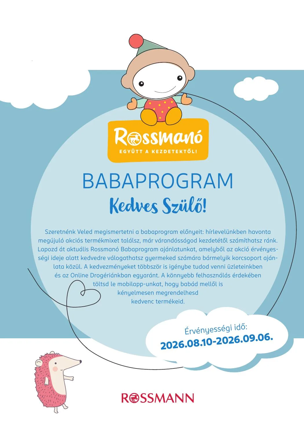 Rossmano akciós újság 08.10–09.06