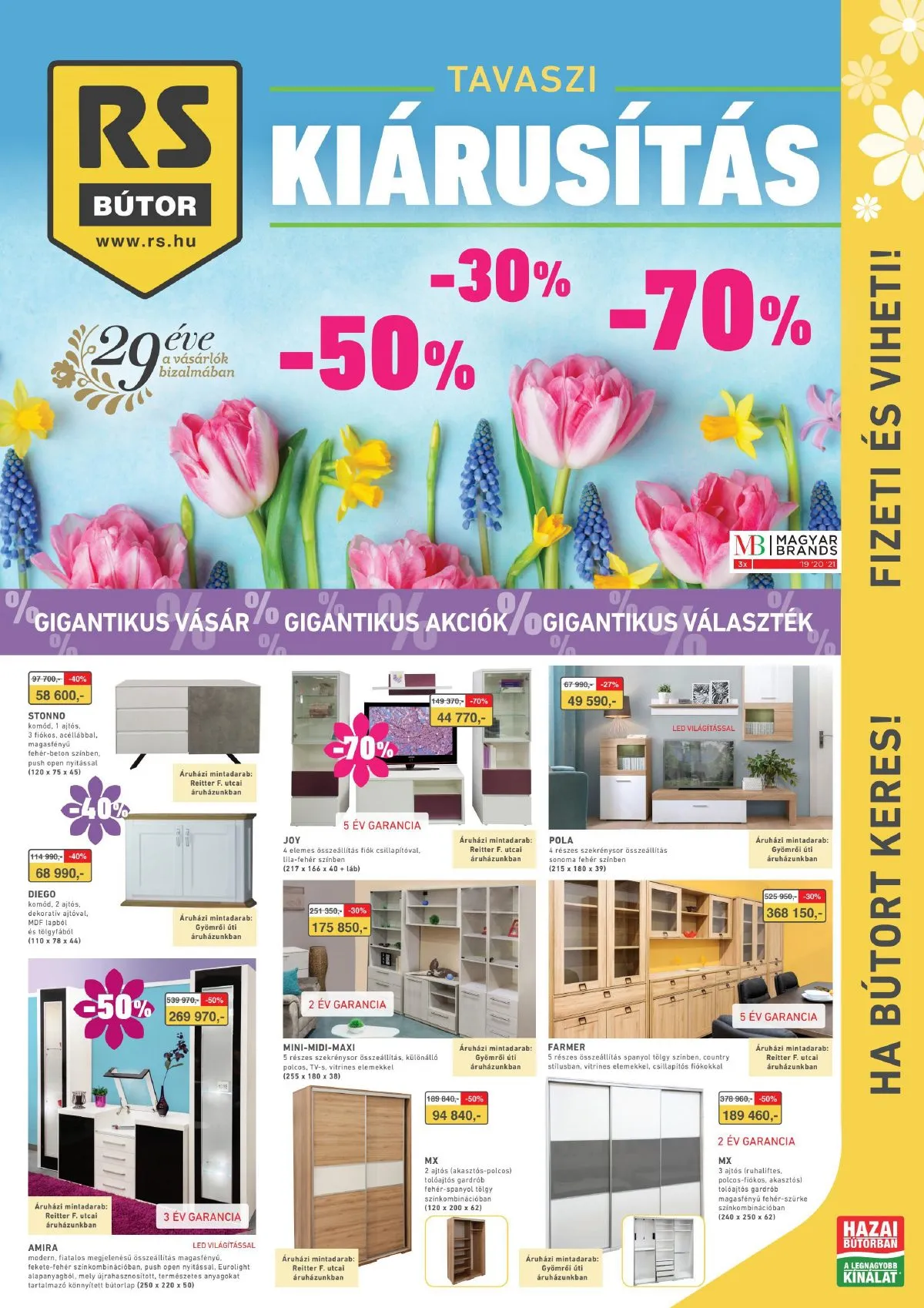 Rs akciós újság Bútor 04.01–04.30