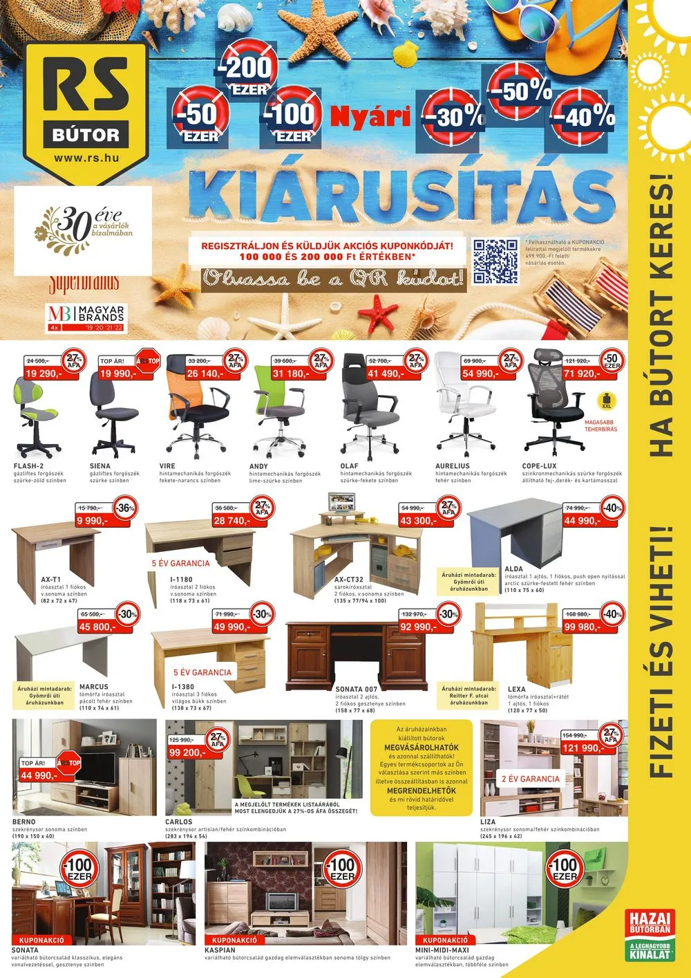 Rs akciós újság Bútor 06.30–07.29