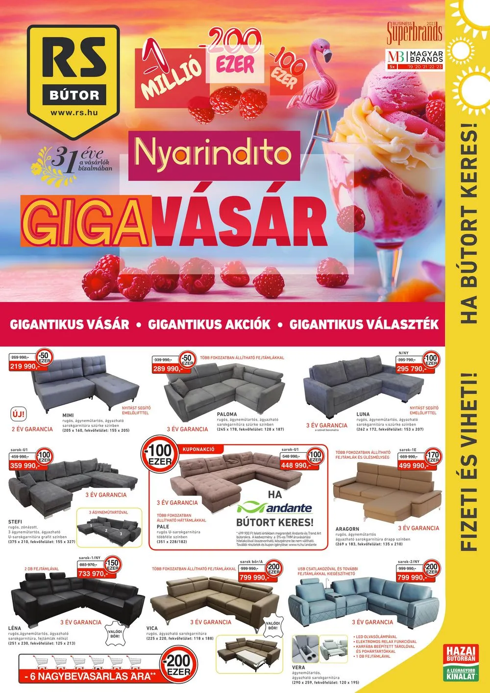 Rs akciós újság Bútor 05.30–06.29