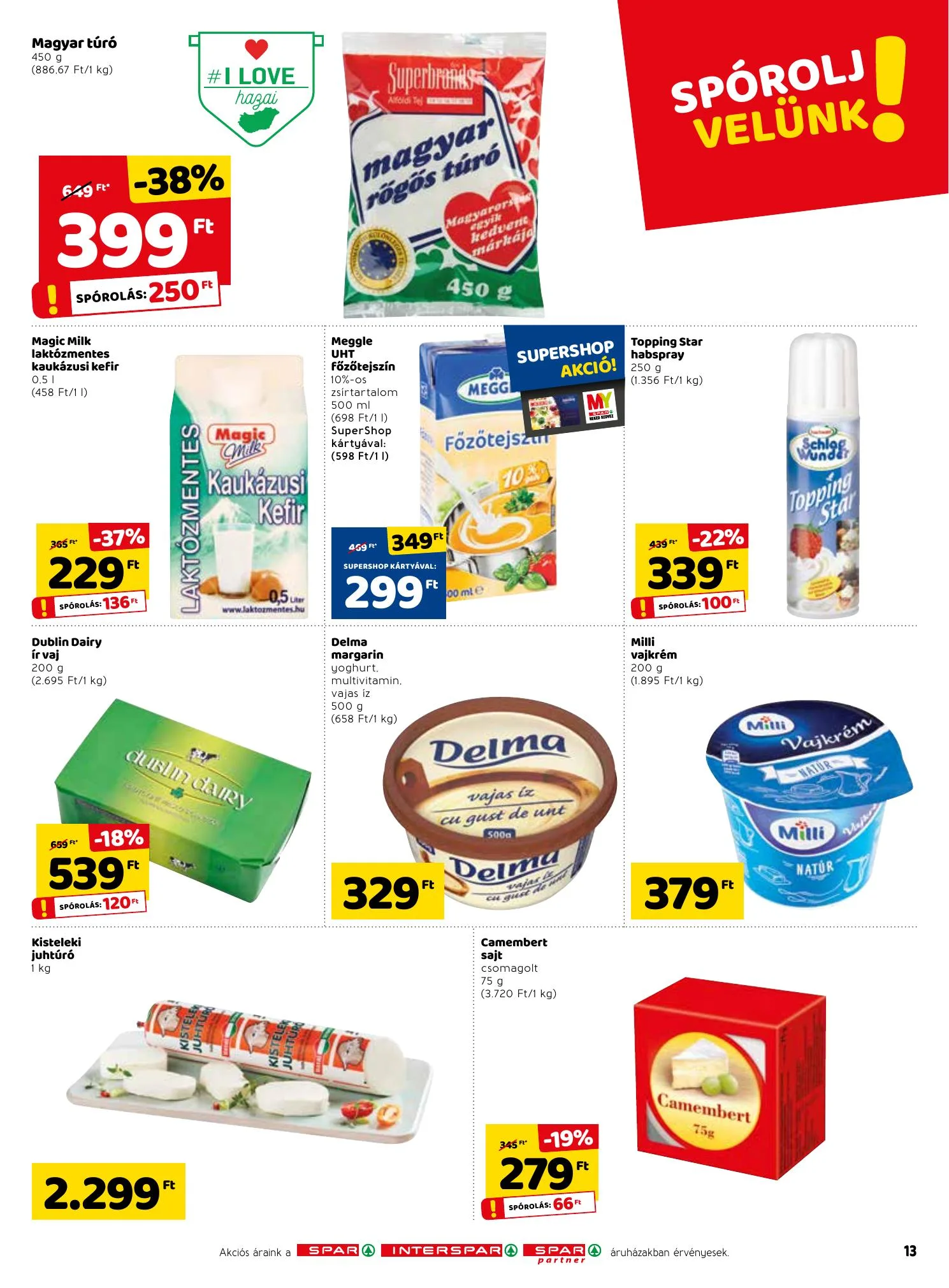 Spar akciós újság 01.28–02.03 – 13. oldal