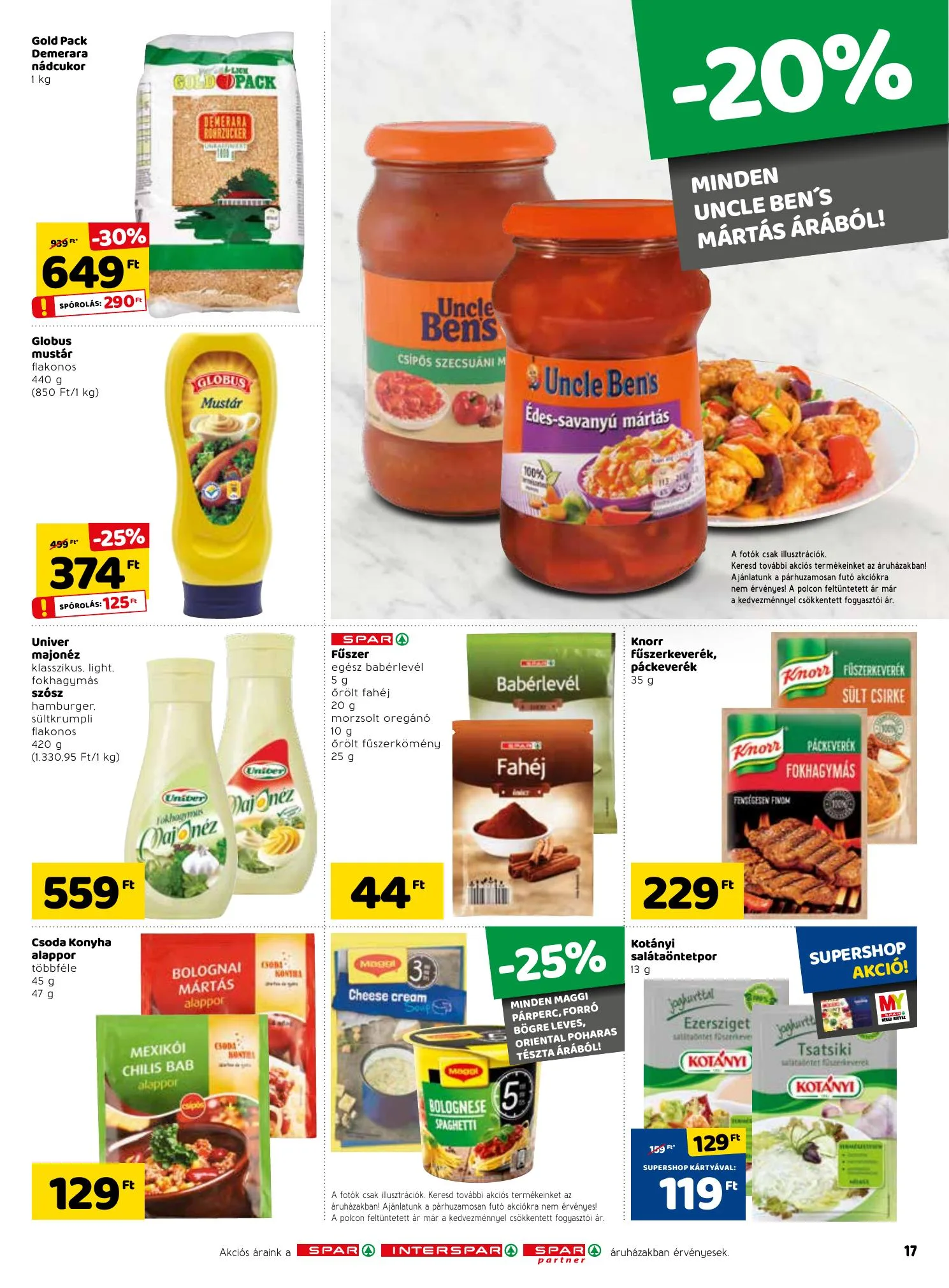 Spar akciós újság 01.28–02.03 – 17. oldal