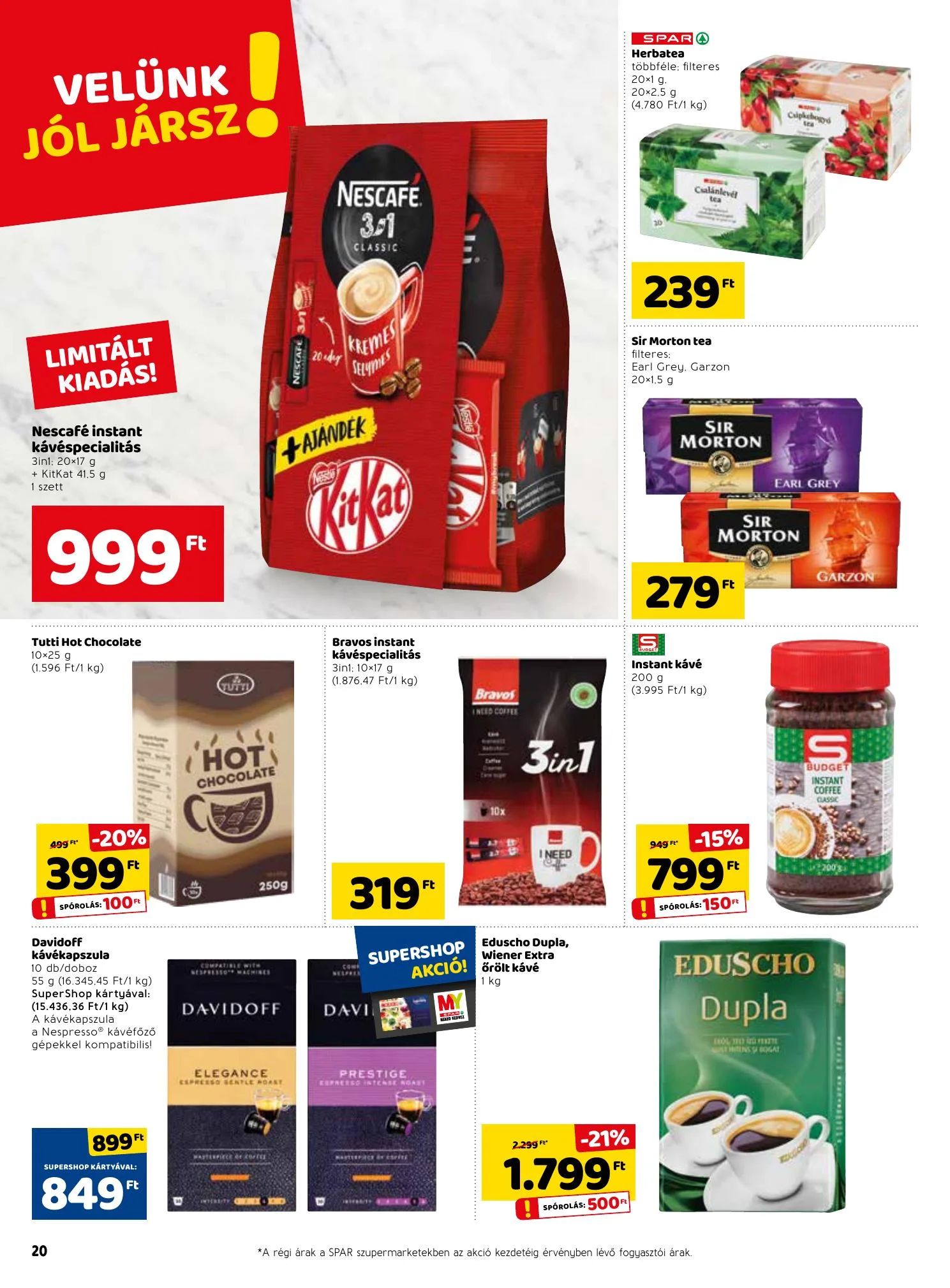 Spar akciós újság 01.28–02.03 – 20. oldal