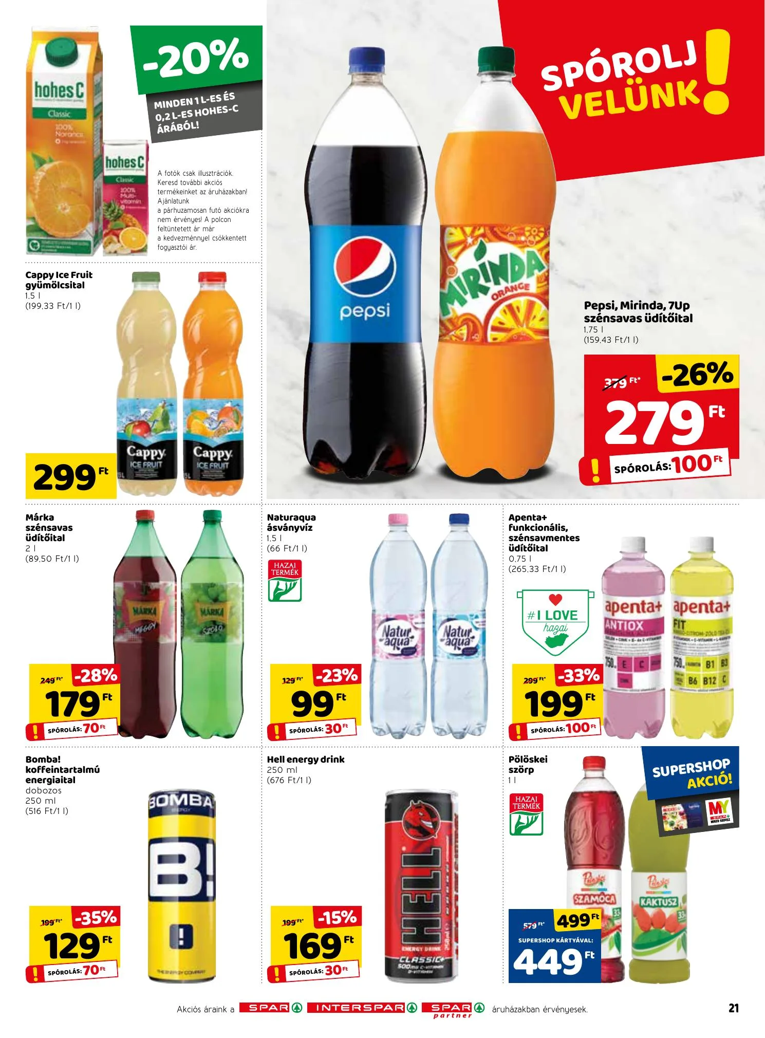 Spar akciós újság 01.28–02.03 – 21. oldal