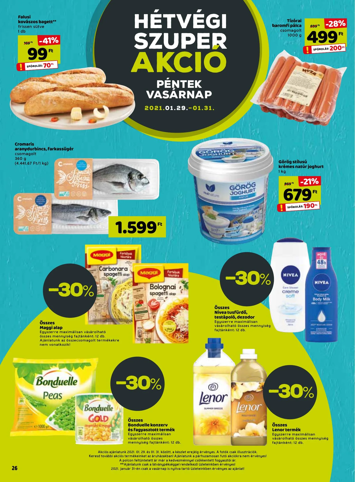 Spar akciós újság 01.28–02.03 – 26. oldal