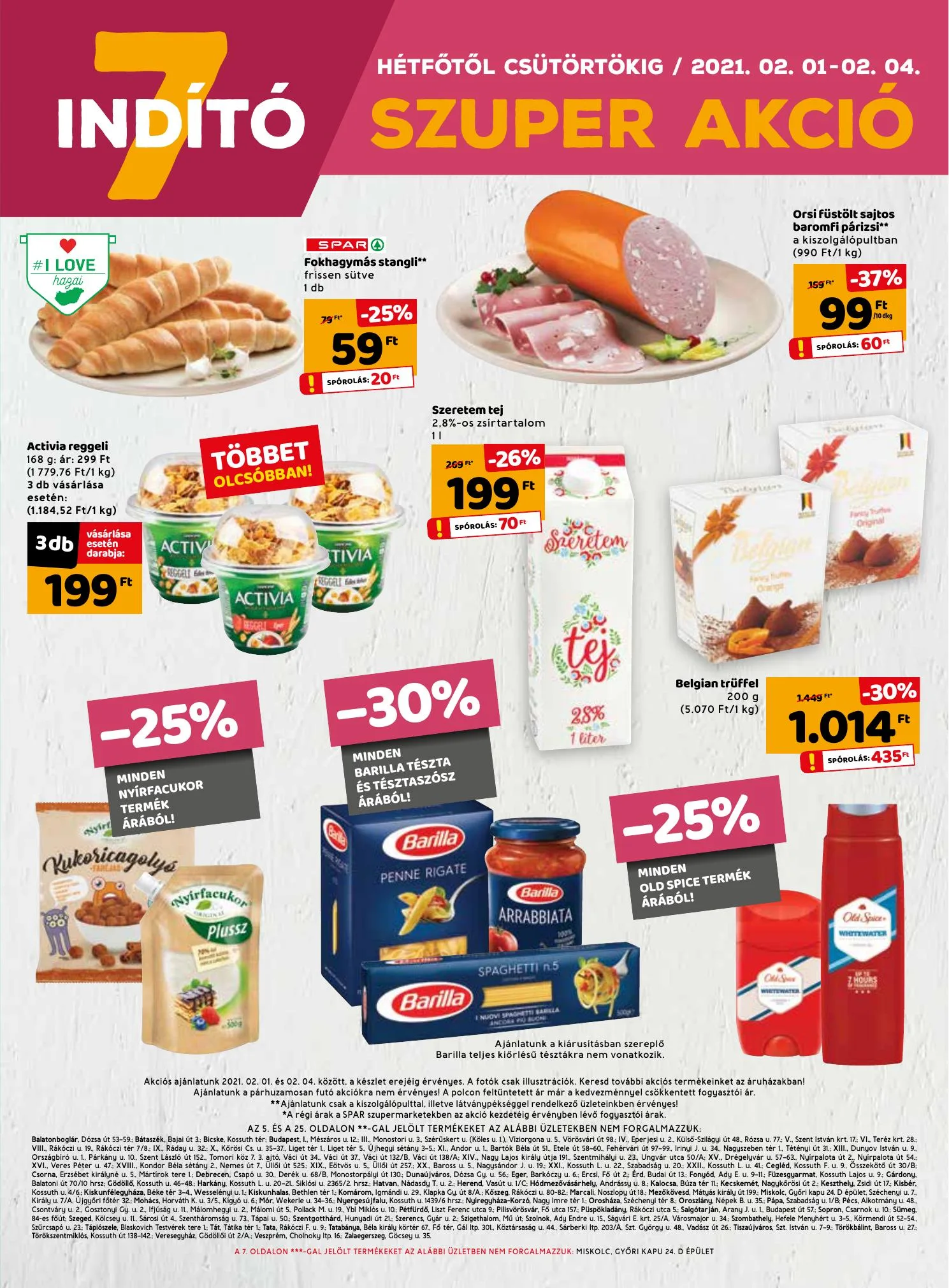 Spar akciós újság 01.28–02.03 – 27. oldal