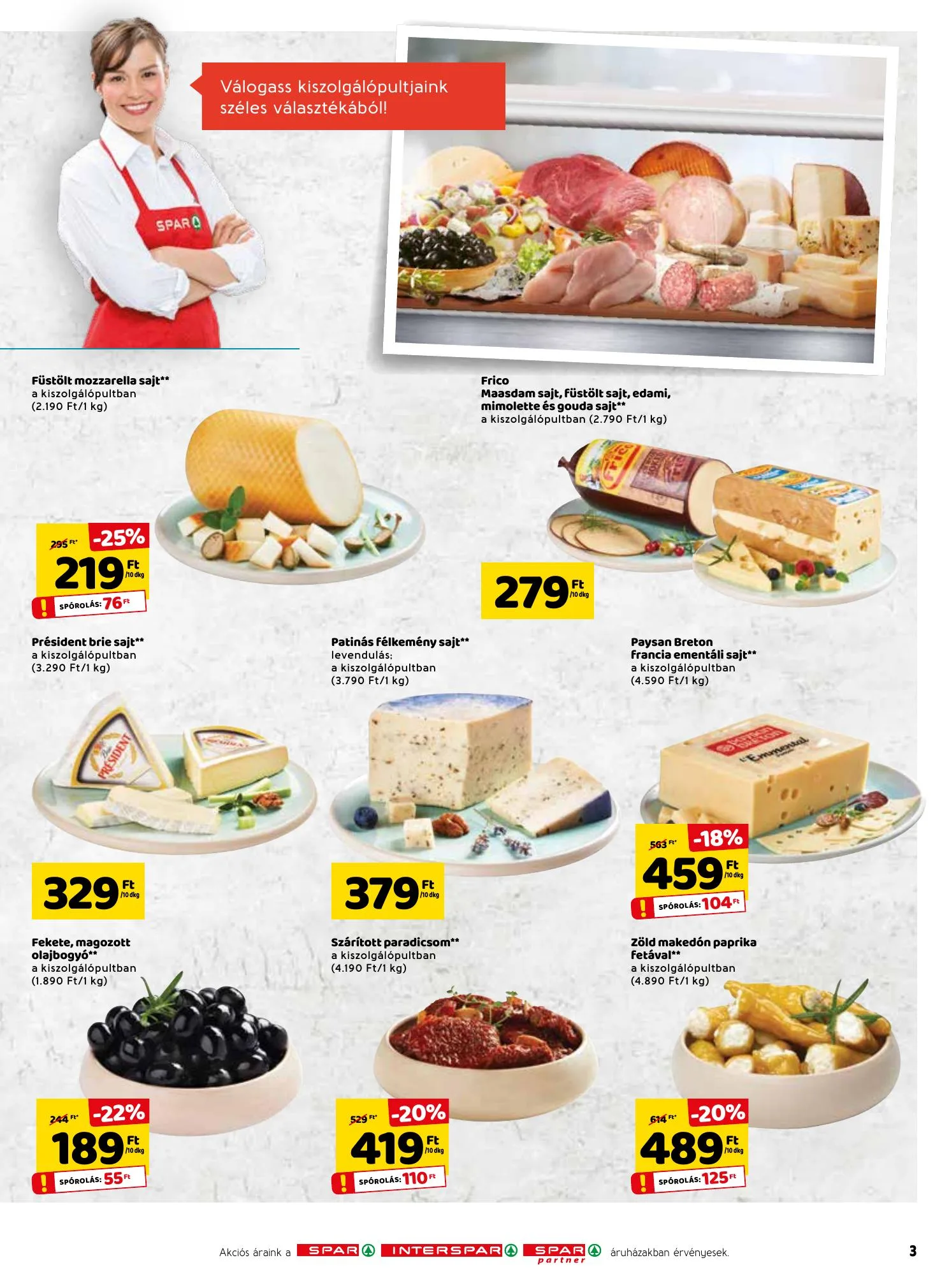Spar akciós újság 01.28–02.03 – 3. oldal