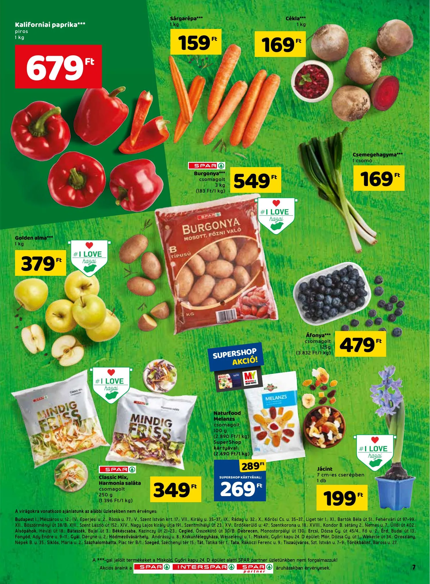 Spar akciós újság 01.28–02.03 – 7. oldal