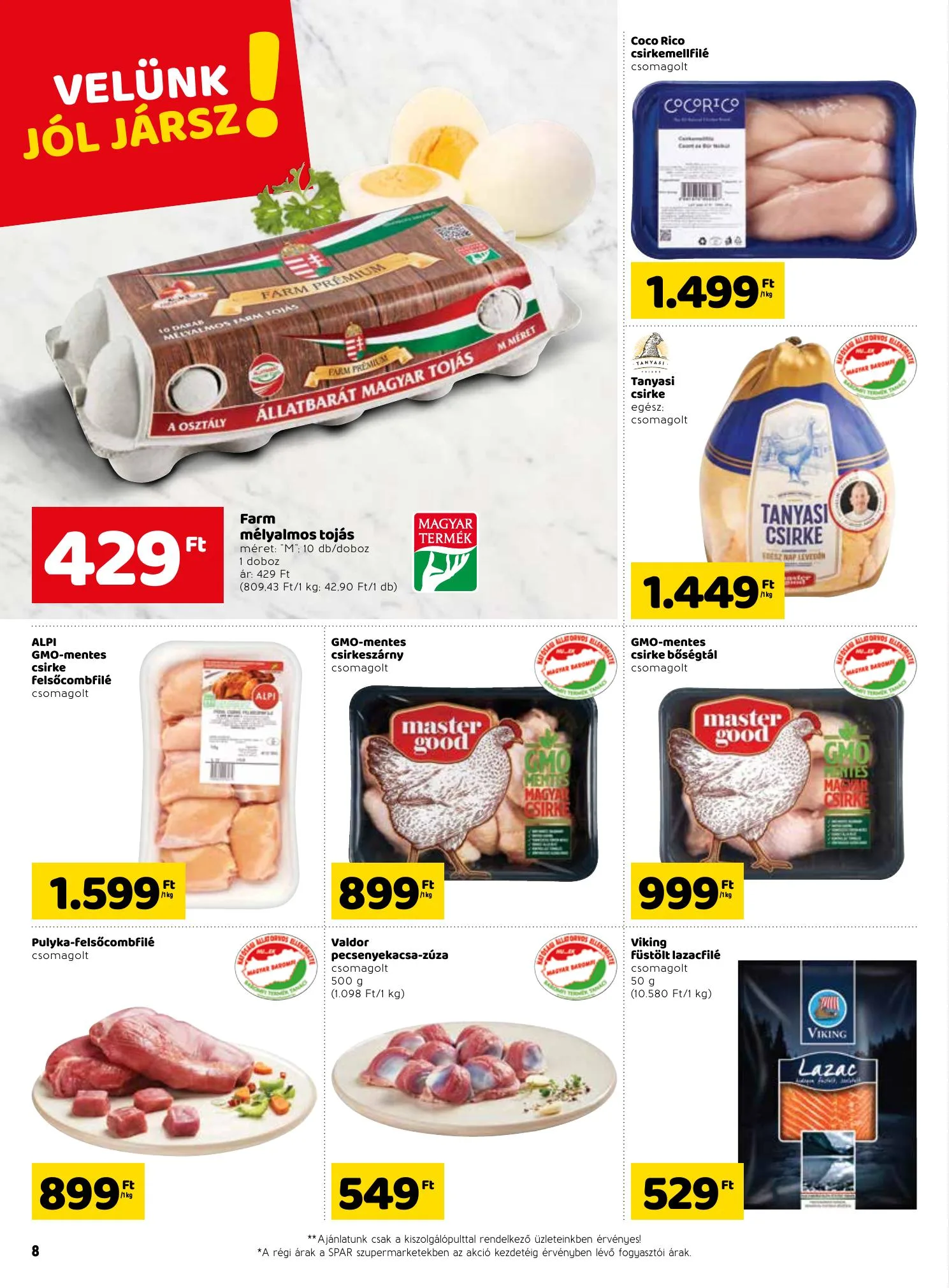 Spar akciós újság 01.28–02.03 – 8. oldal