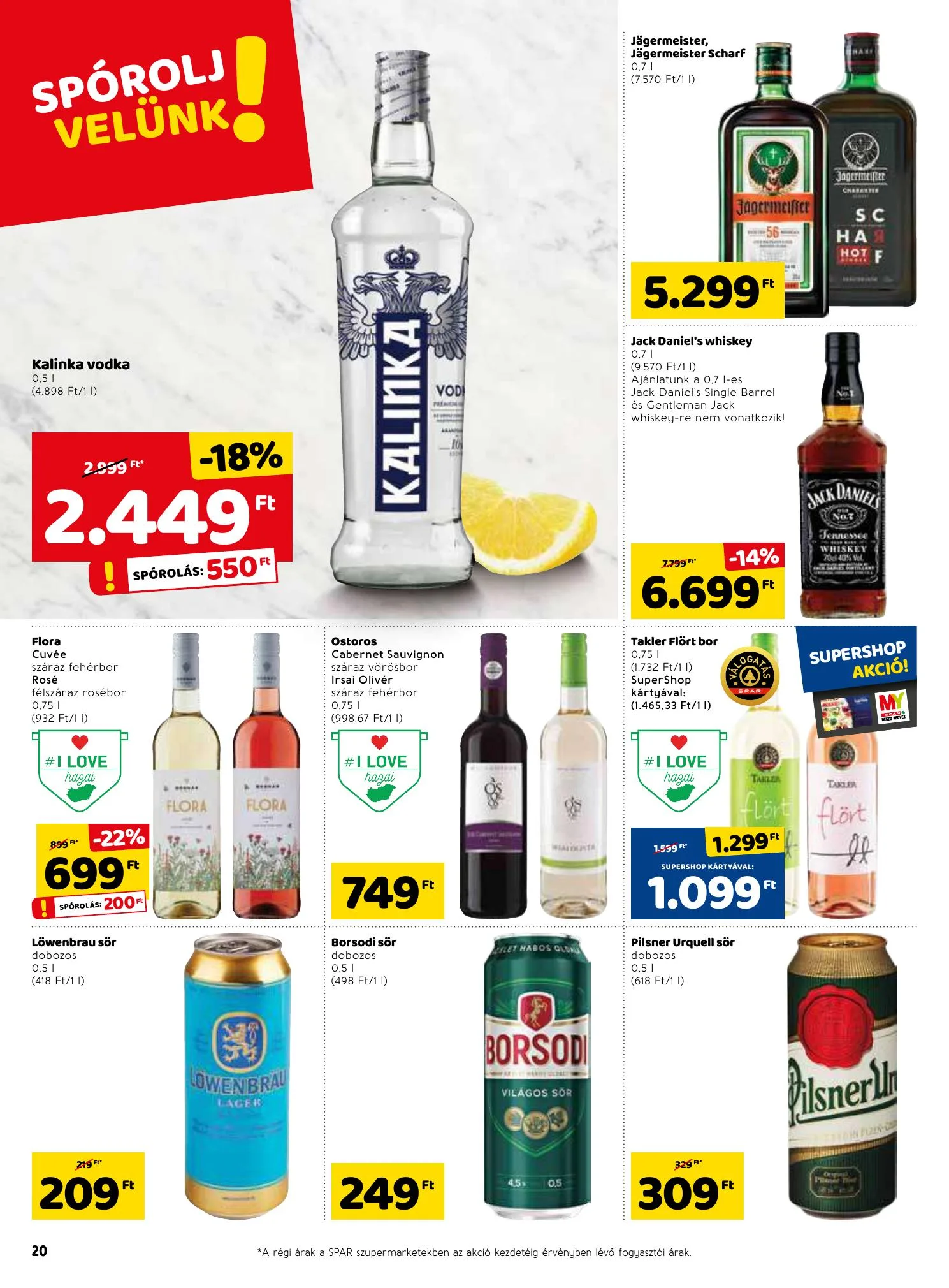 Spar akciós újság 02.04–02.10 – 20. oldal