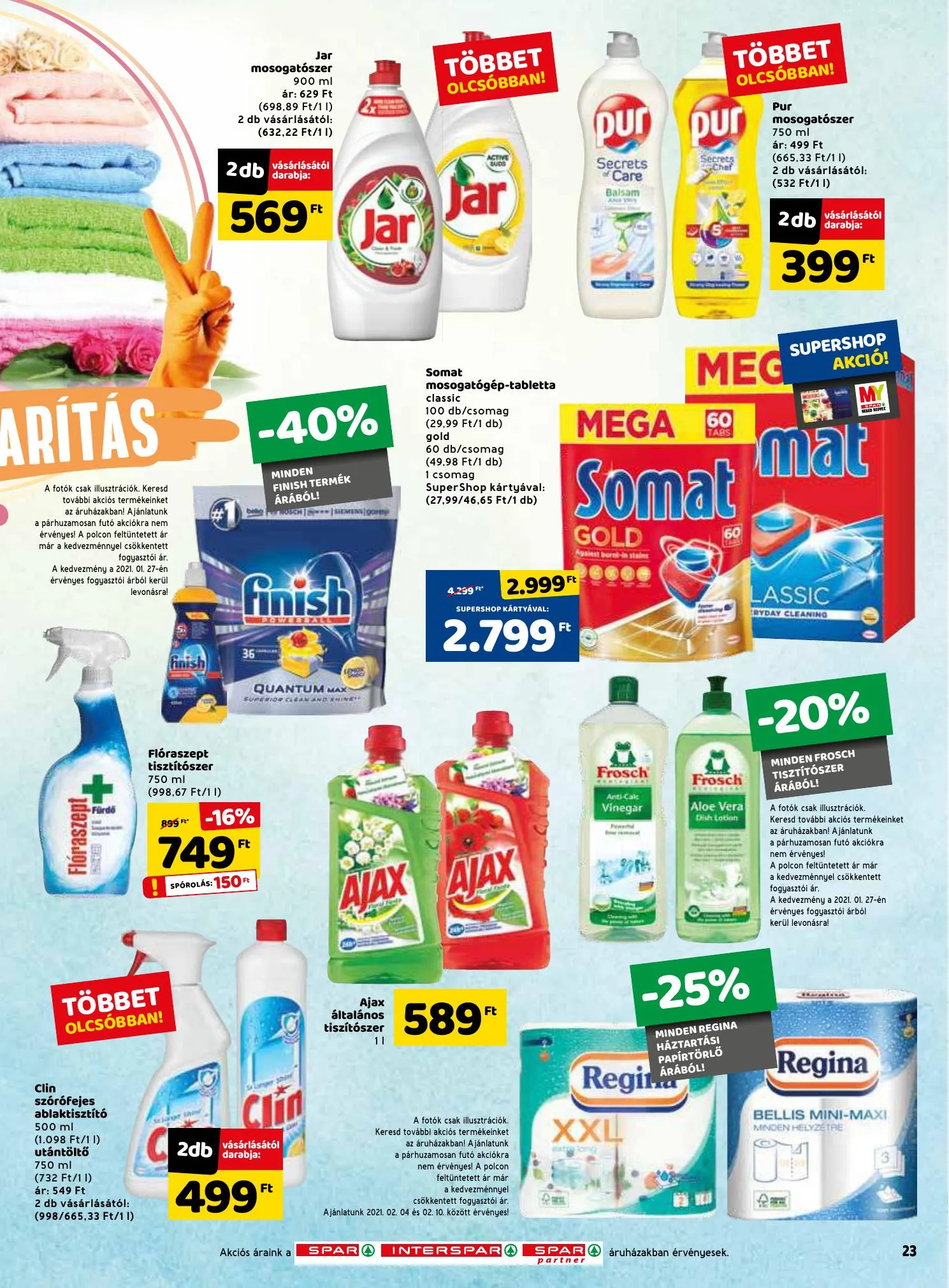 Spar akciós újság 02.04–02.10 – 23. oldal