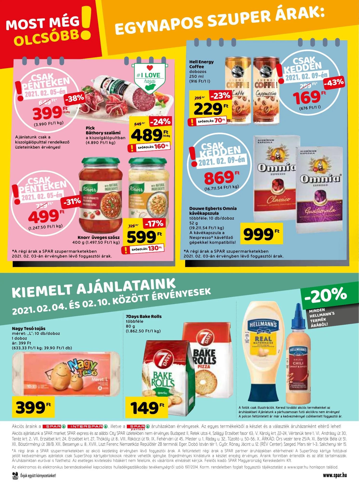 Spar akciós újság 02.04–02.10 – 28. oldal