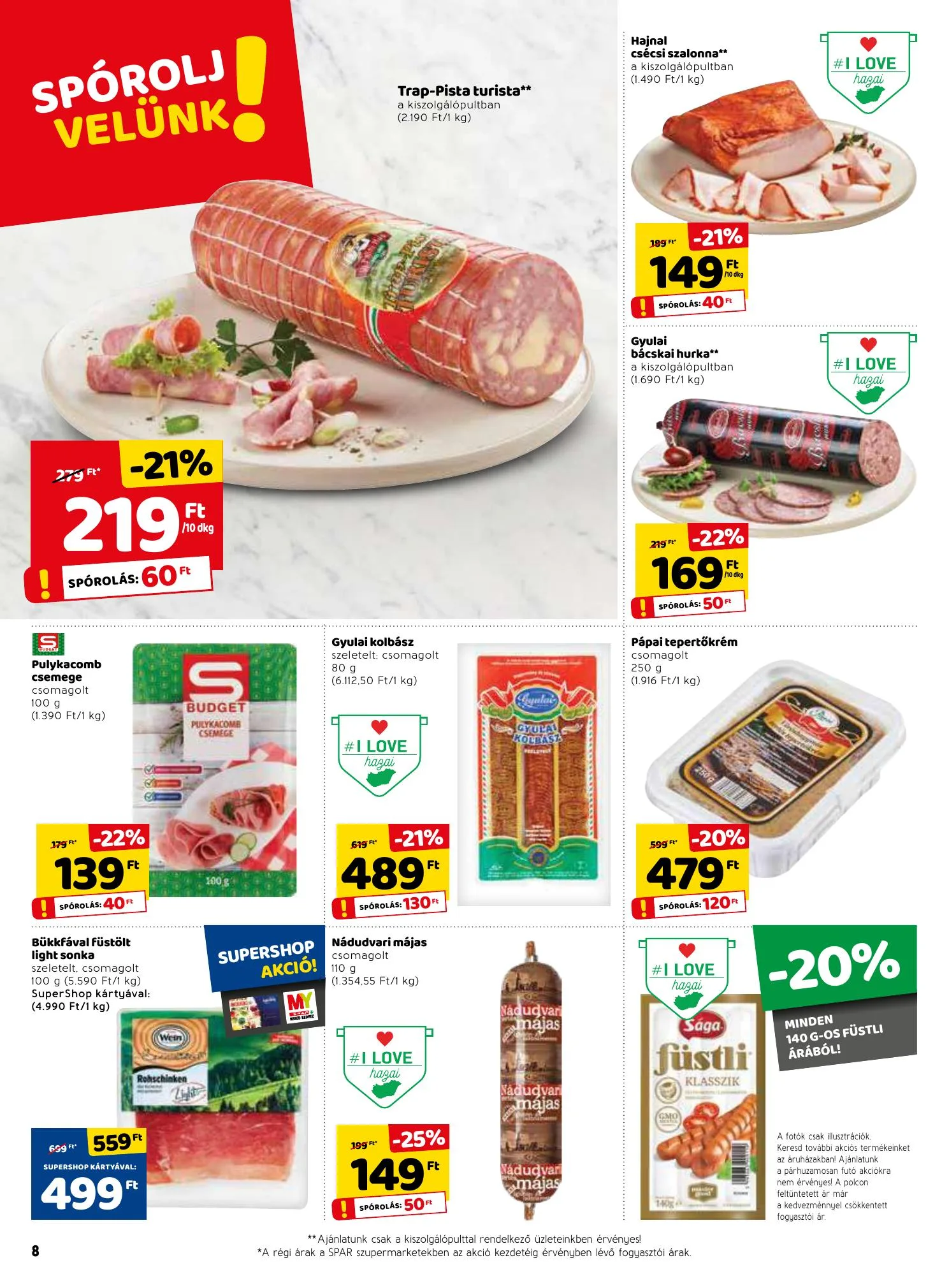 Spar akciós újság 02.04–02.10 – 8. oldal