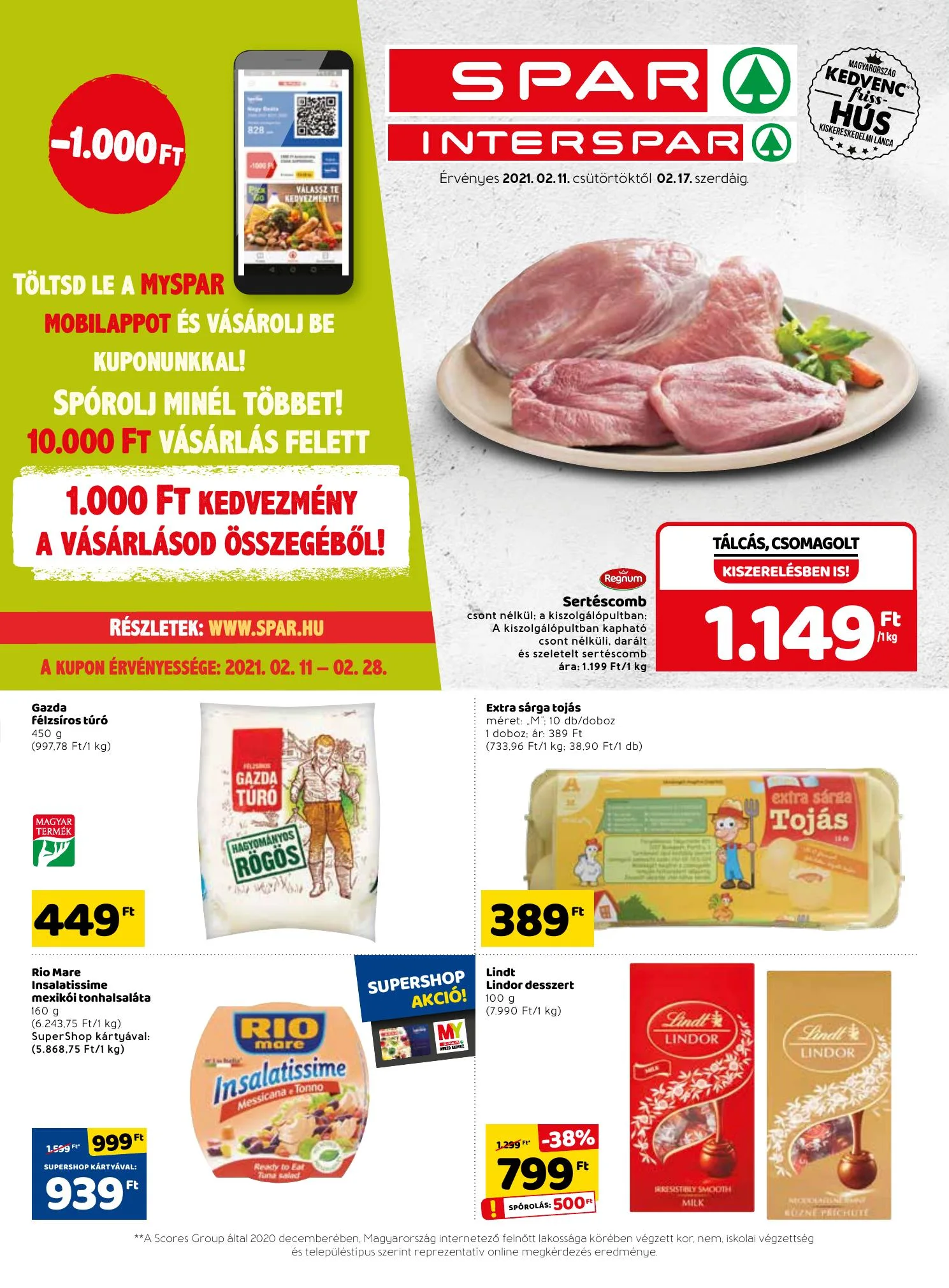 Spar akciós újság 02.11–02.17