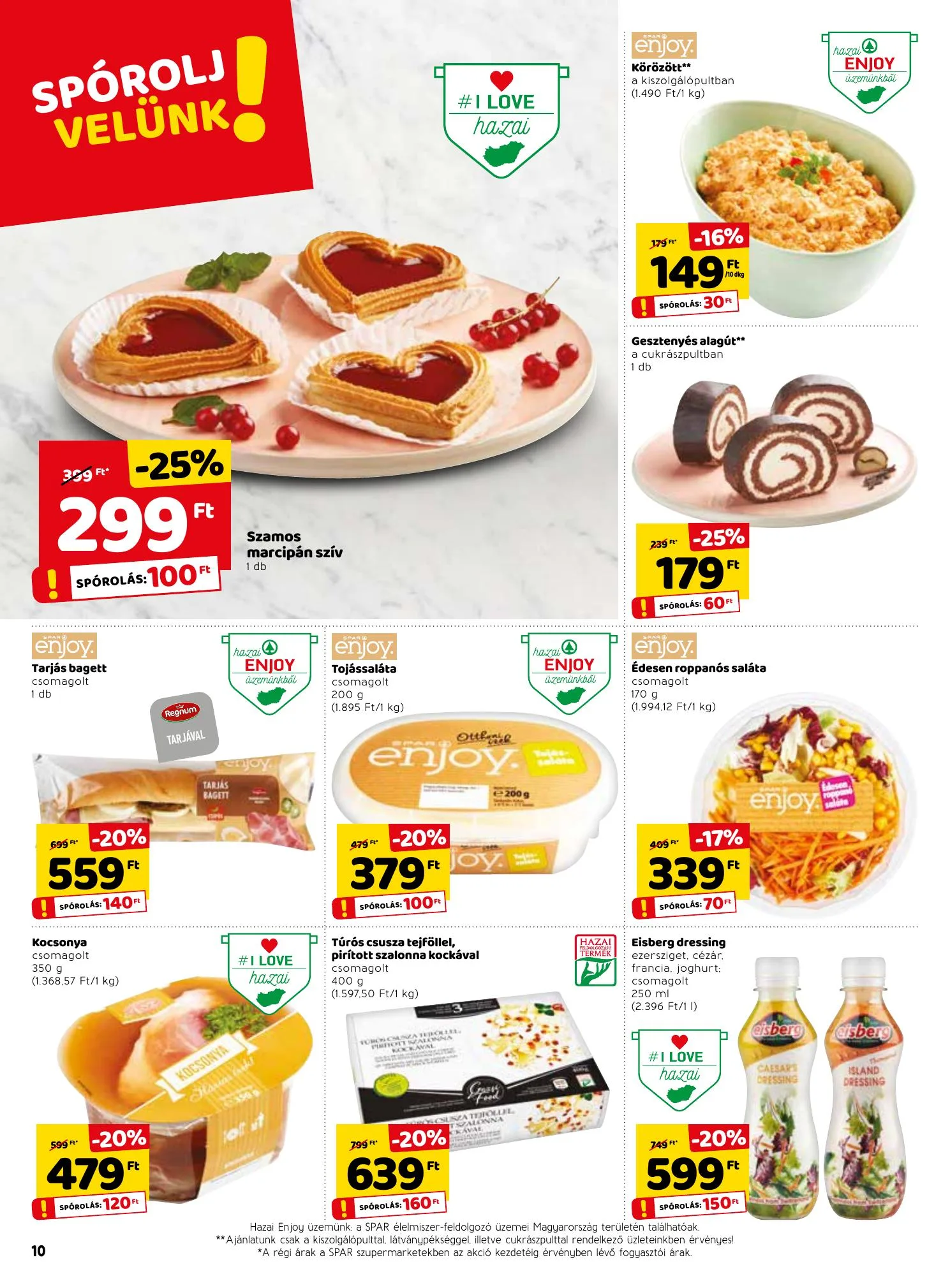 Spar akciós újság 02.11–02.17 – 10. oldal