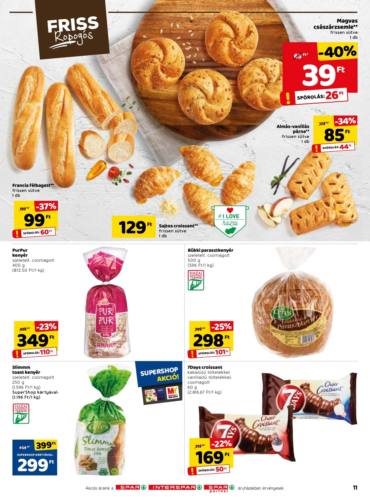 Spar akciós újság 02.11–02.17 – 11. oldal