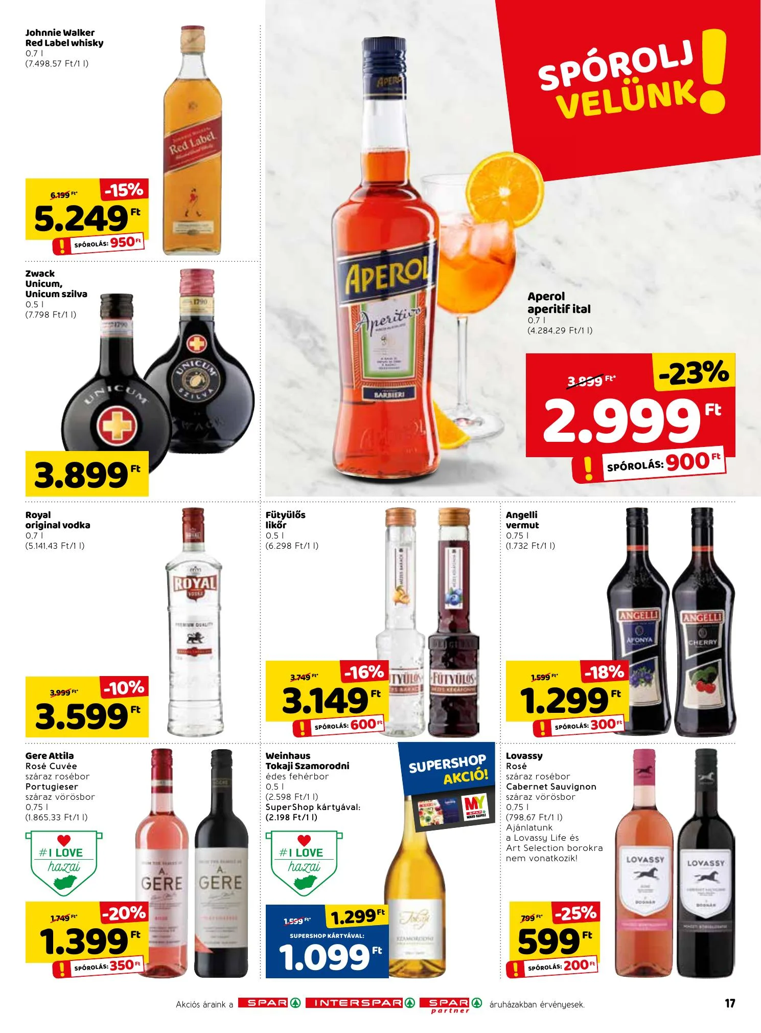 Spar akciós újság 02.11–02.17 – 17. oldal