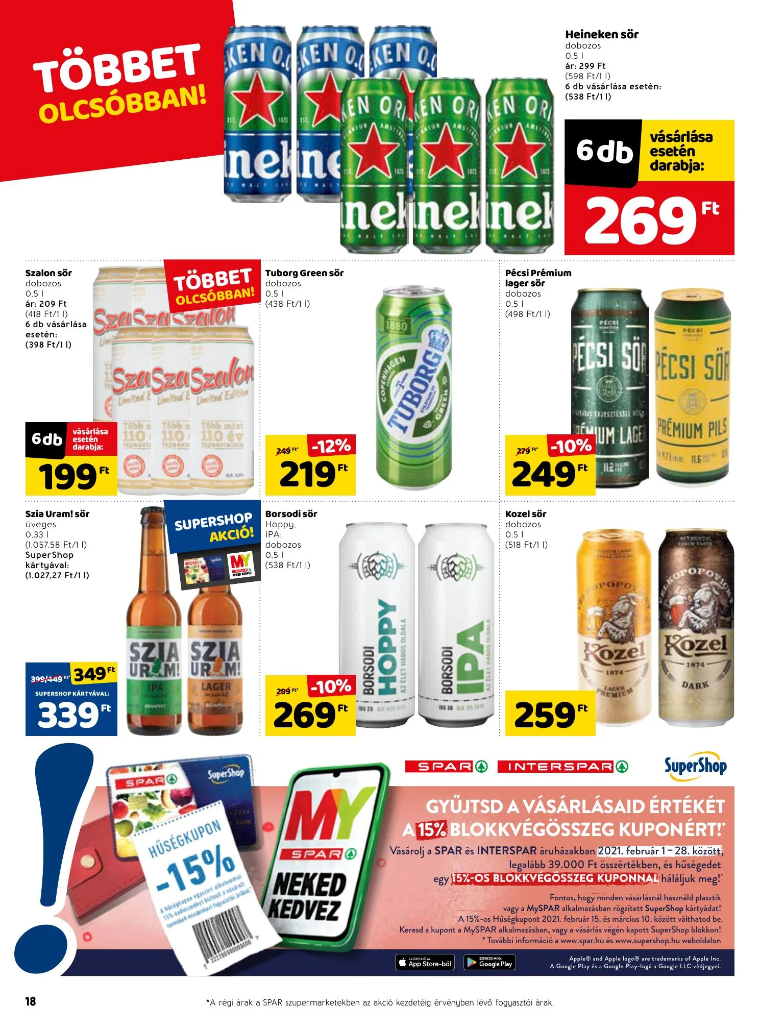 Spar akciós újság 02.11–02.17 – 18. oldal