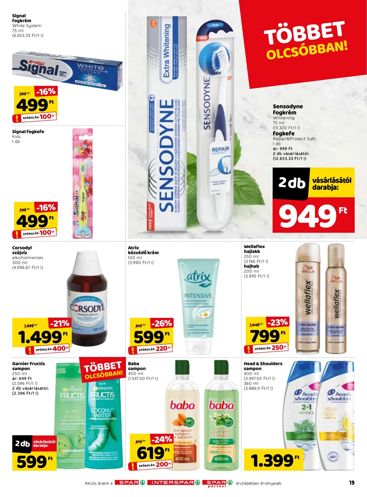 Spar akciós újság 02.11–02.17 – 19. oldal