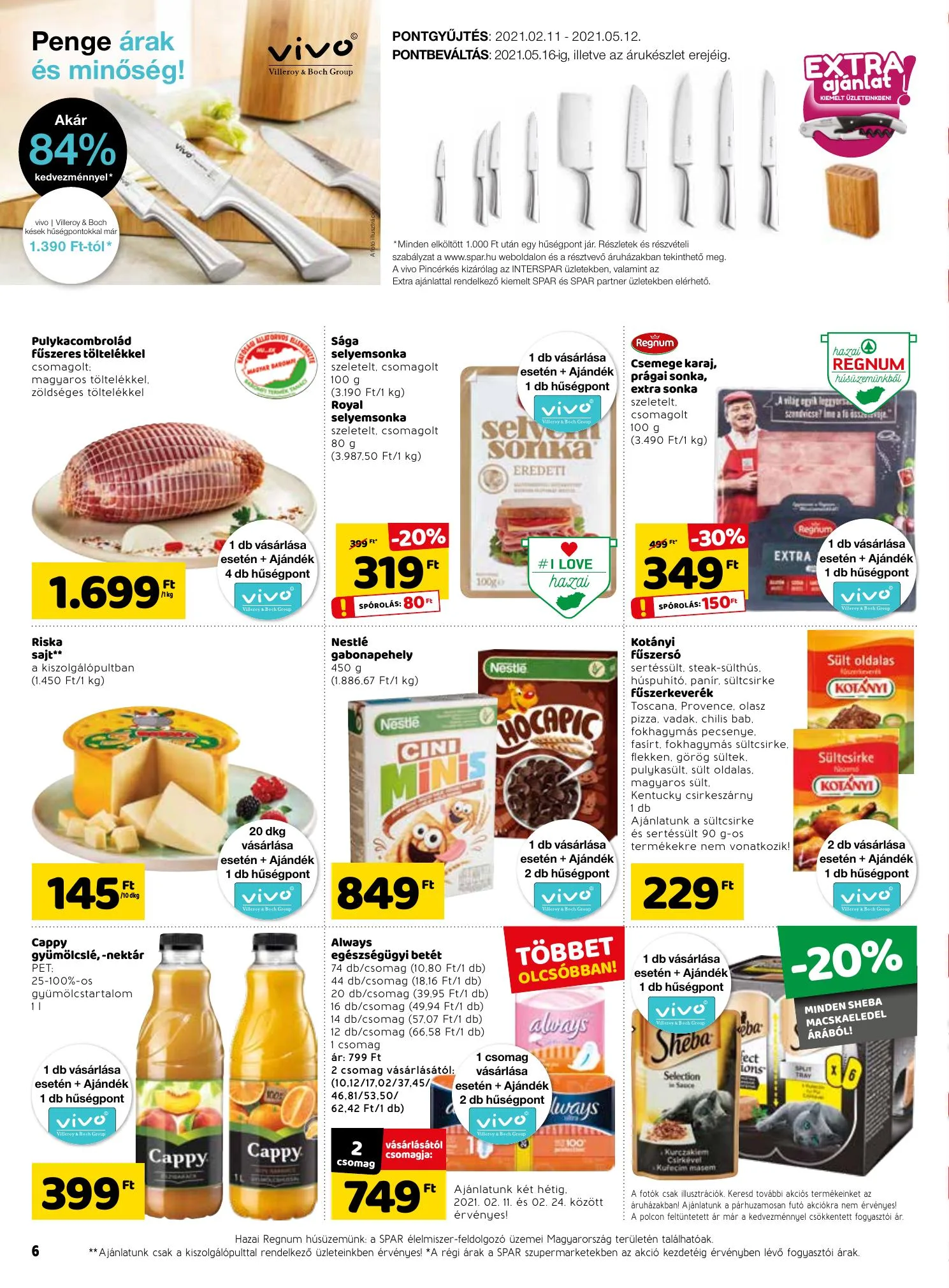Spar akciós újság 02.11–02.17 – 6. oldal