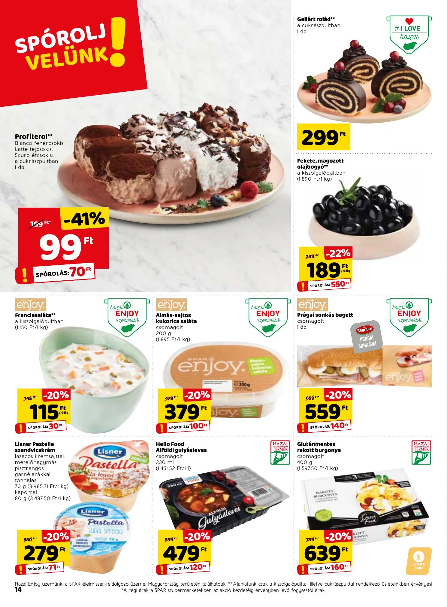 Spar akciós újság 02.18–02.24 – 14. oldal