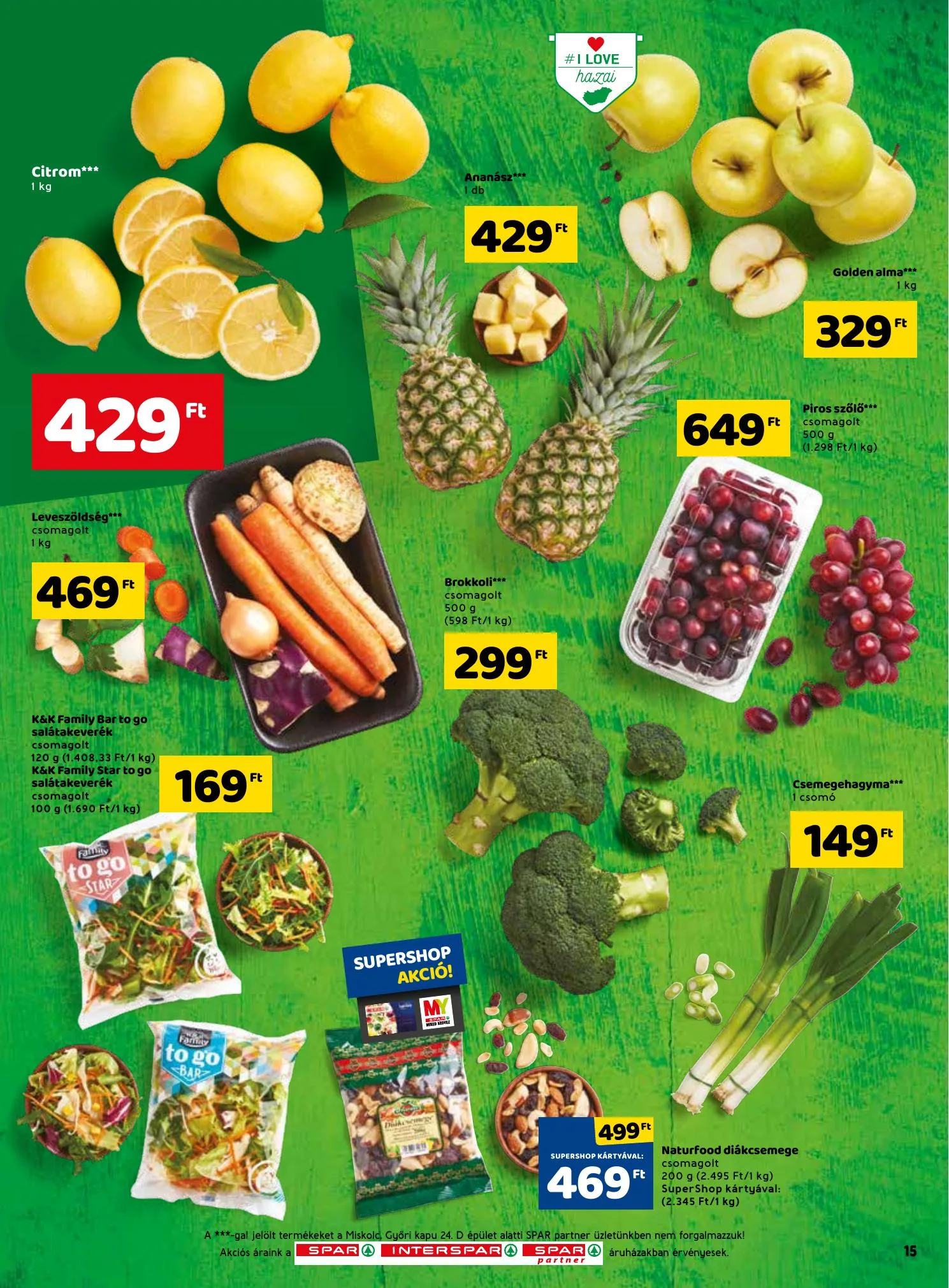 Spar akciós újság 02.18–02.24 – 15. oldal