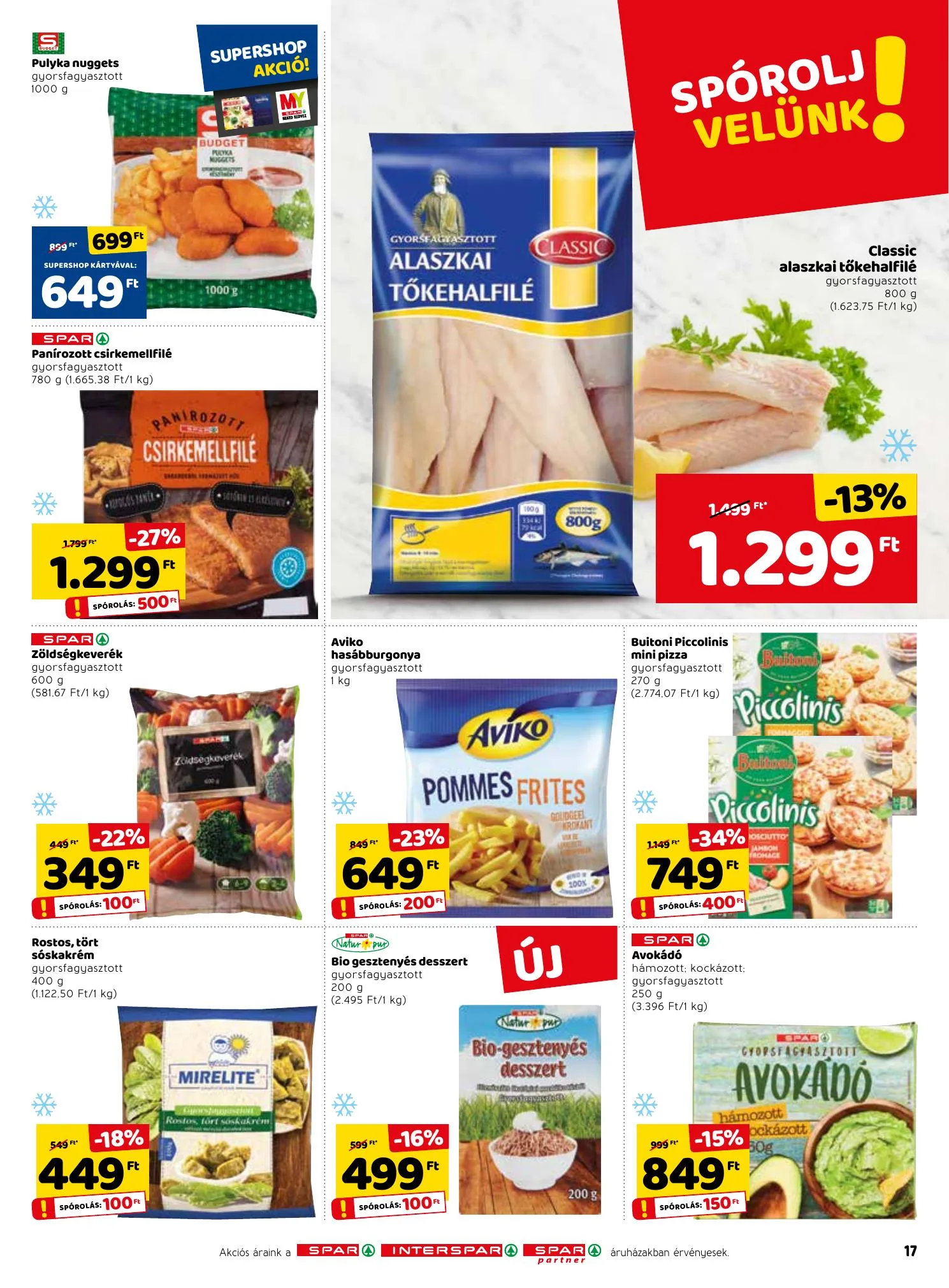 Spar akciós újság 02.18–02.24 – 17. oldal