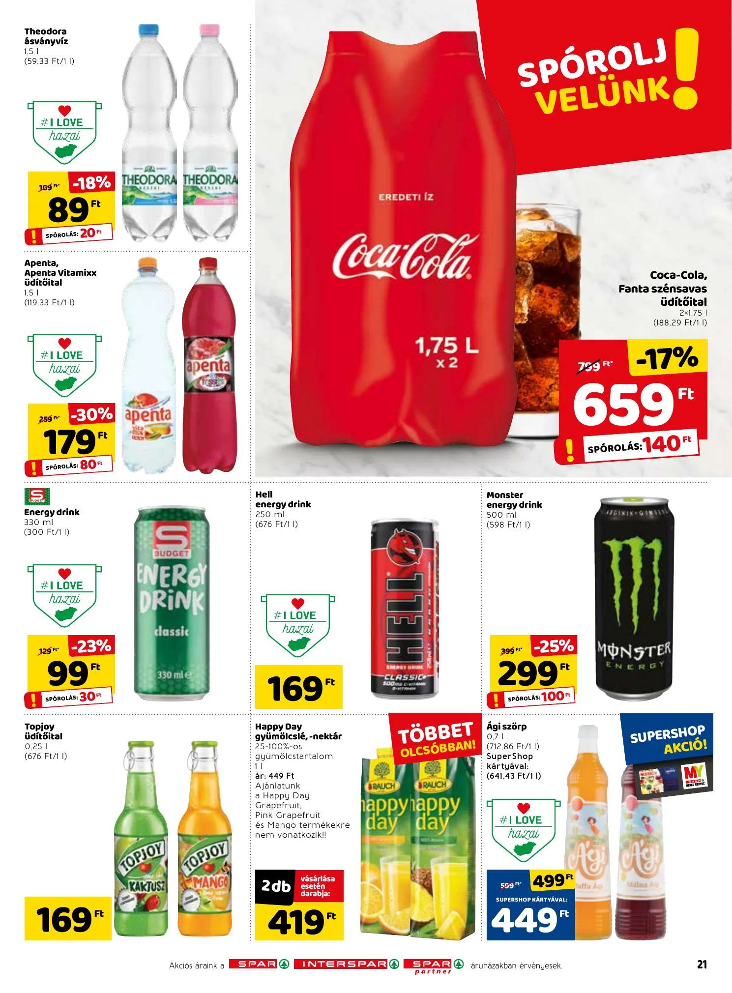 Spar akciós újság 02.18–02.24 – 21. oldal