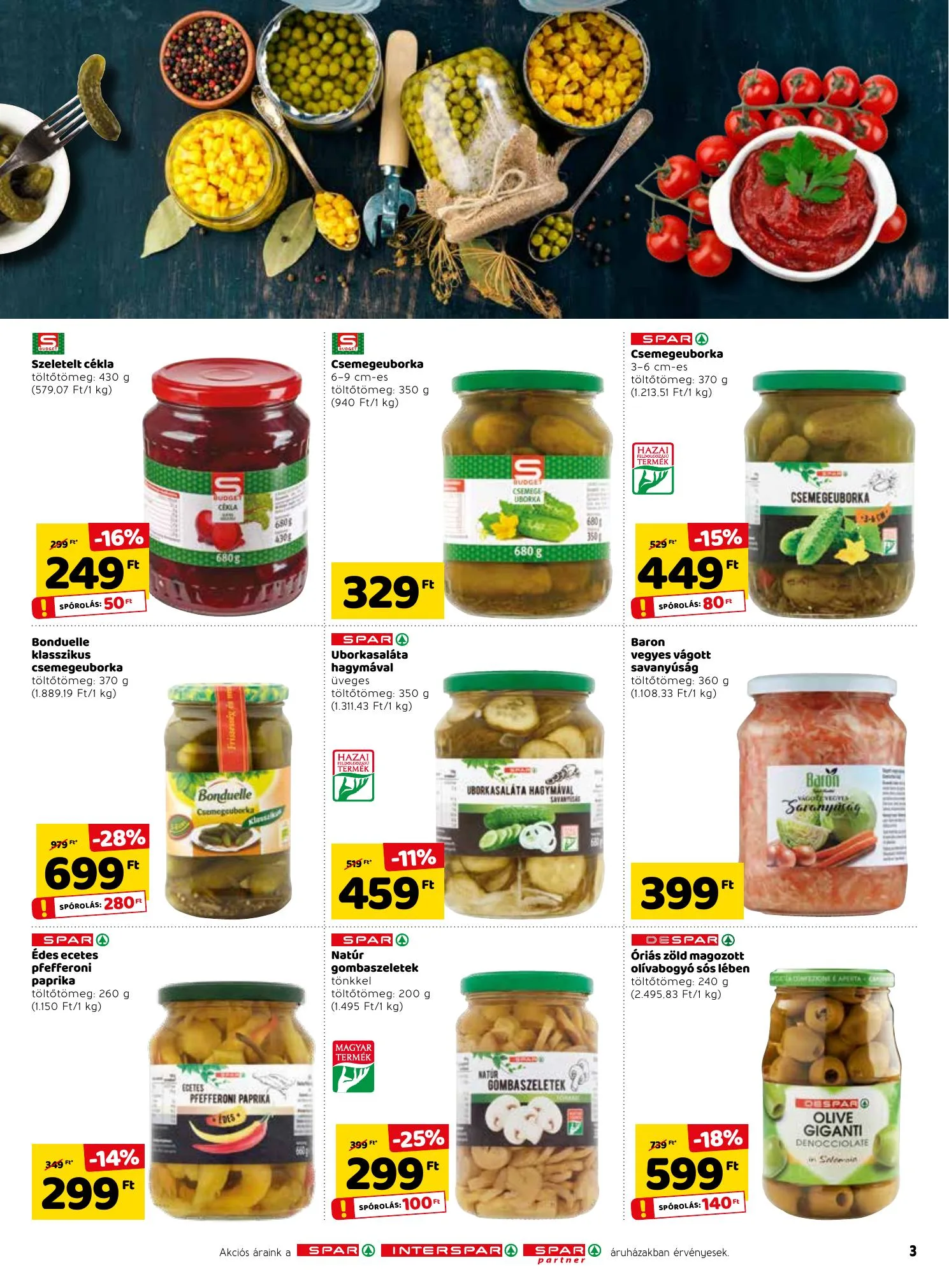 Spar akciós újság 02.18–02.24 – 3. oldal
