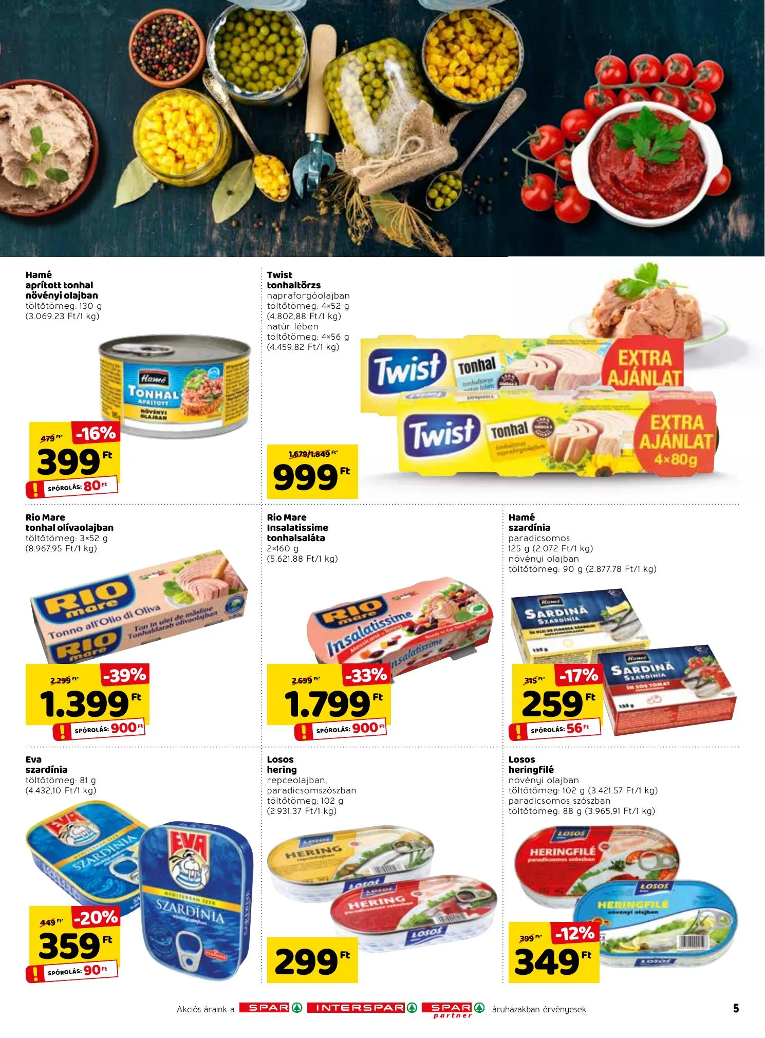 Spar akciós újság 02.18–02.24 – 5. oldal