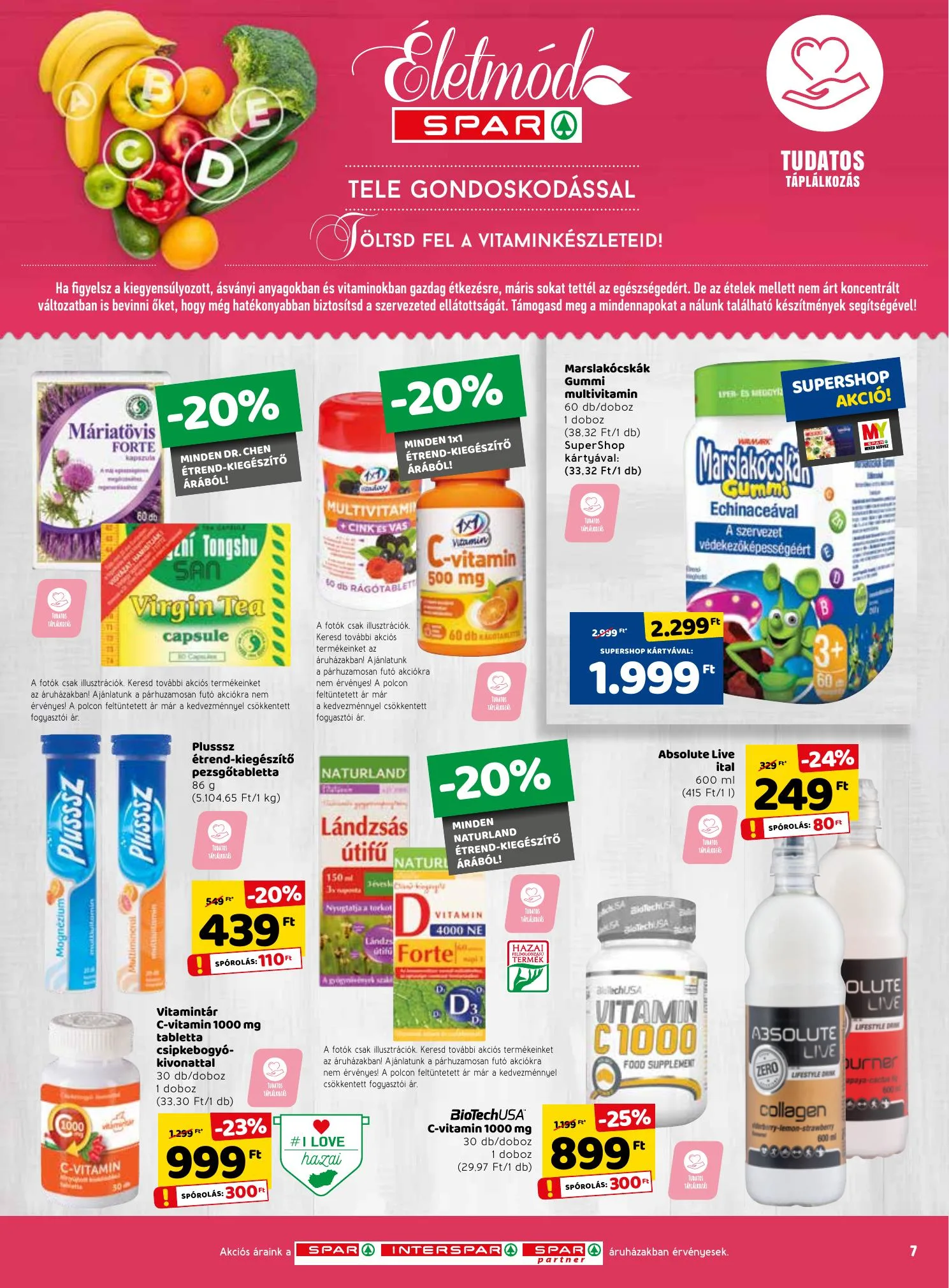 Spar akciós újság 02.18–02.24 – 7. oldal