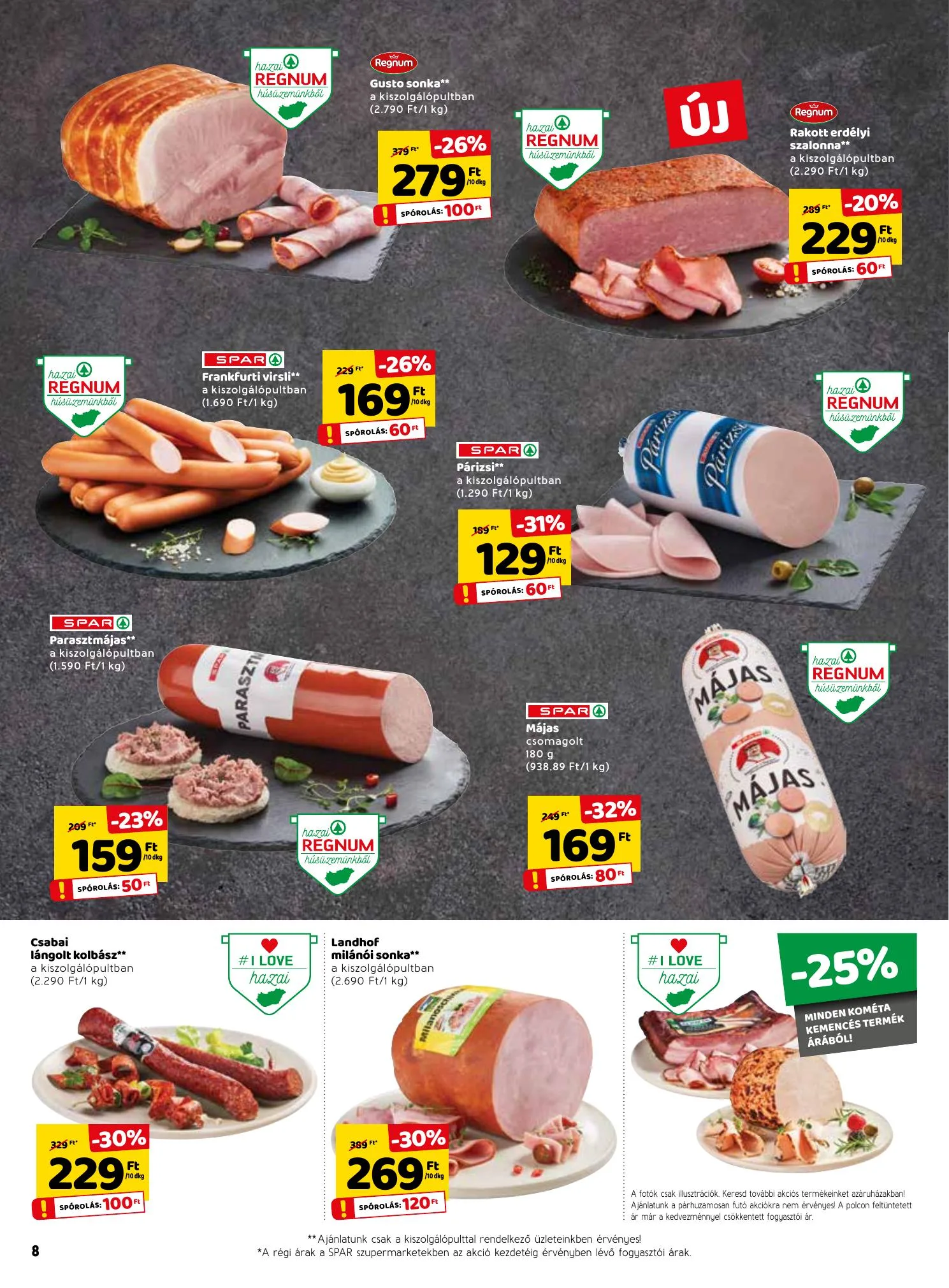 Spar akciós újság 02.18–02.24 – 8. oldal