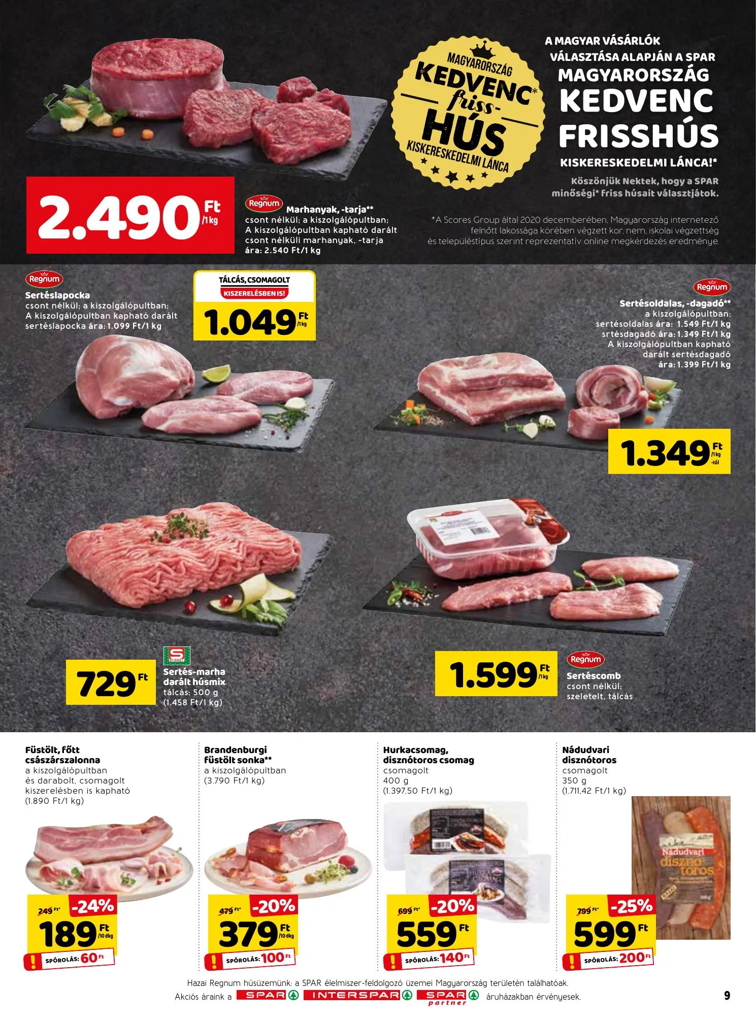 Spar akciós újság 02.18–02.24 – 9. oldal