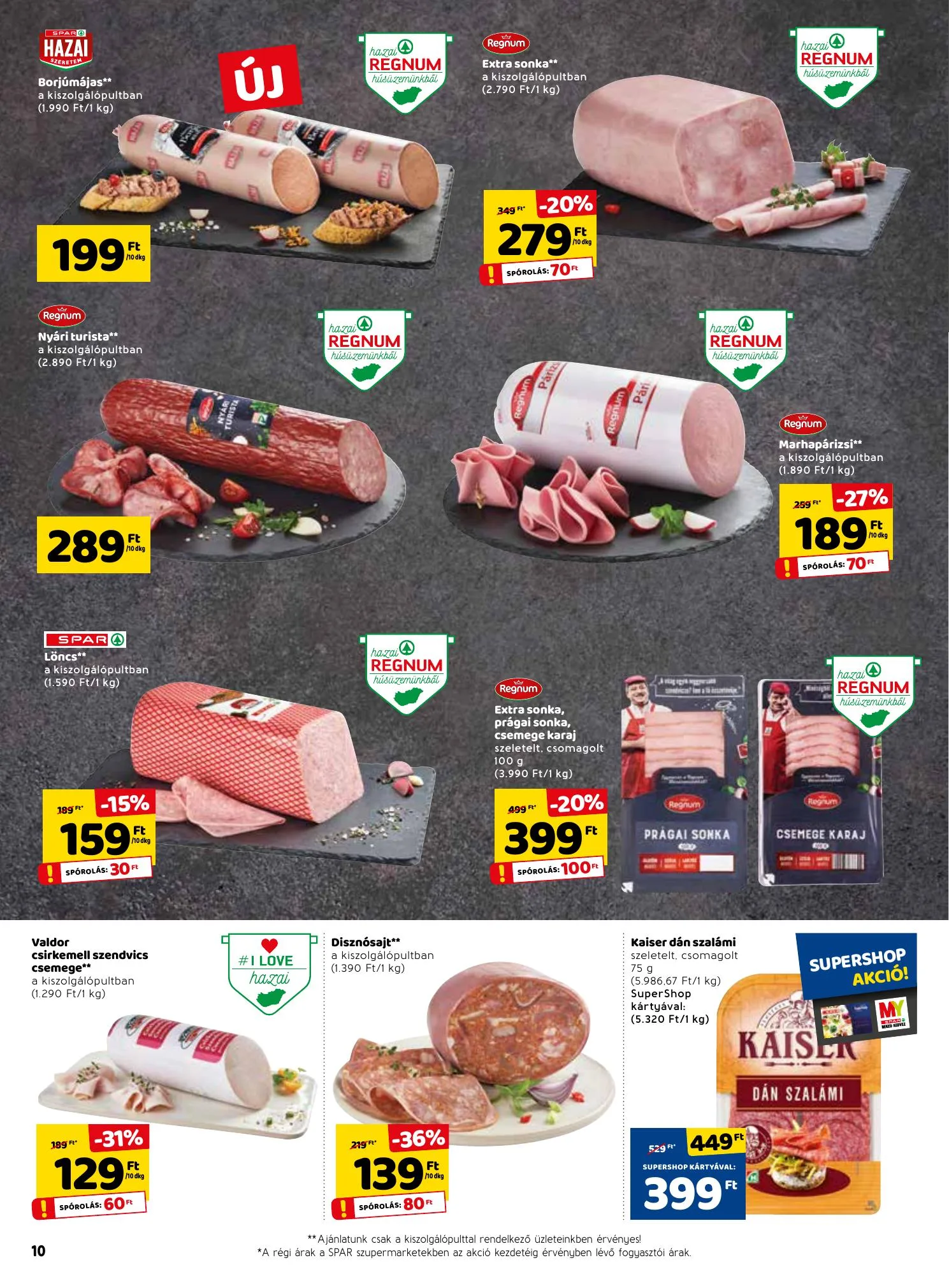 Spar akciós újság 02.25–03.03 – 10. oldal
