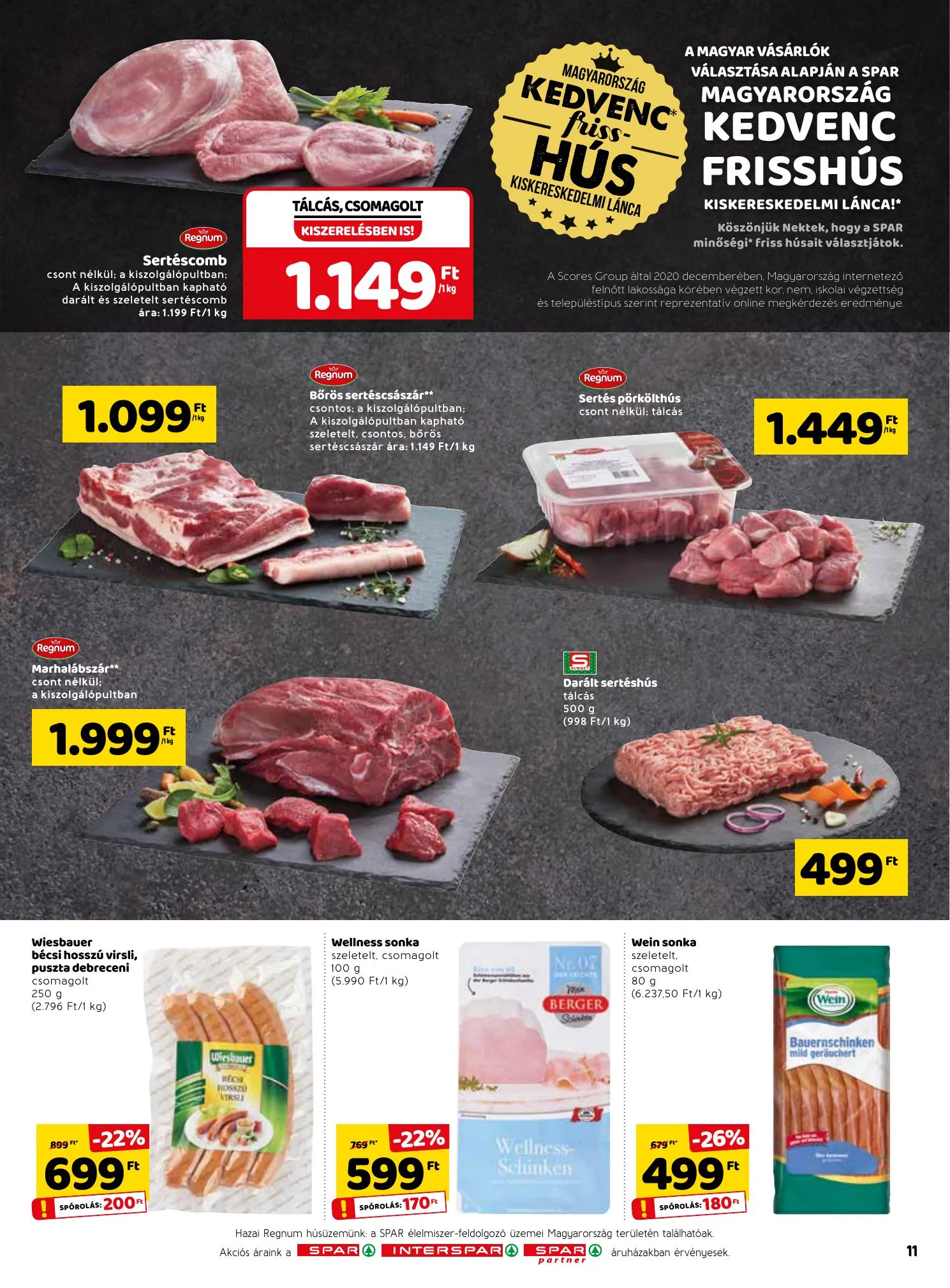 Spar akciós újság 02.25–03.03 – 11. oldal