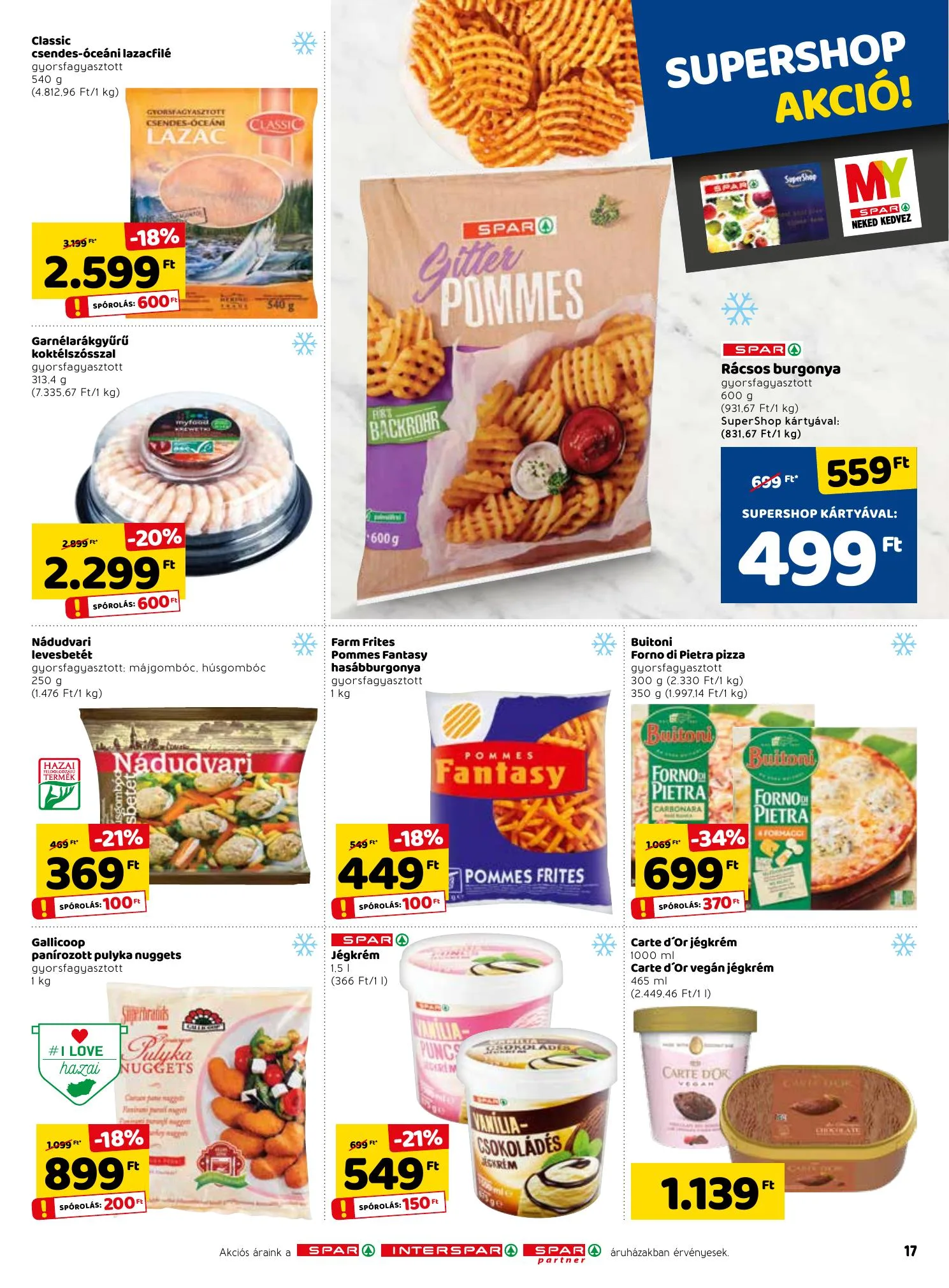 Spar akciós újság 02.25–03.03 – 17. oldal