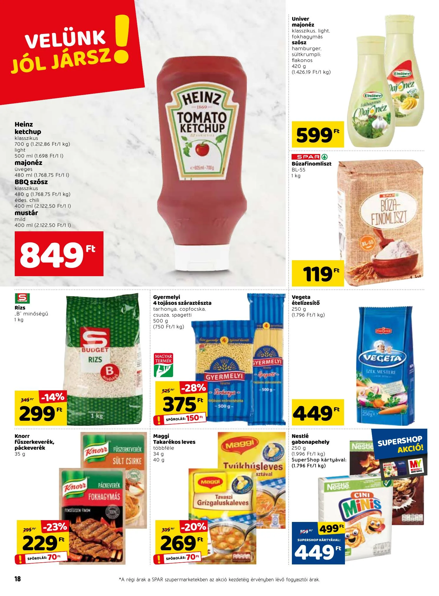 Spar akciós újság 02.25–03.03 – 18. oldal