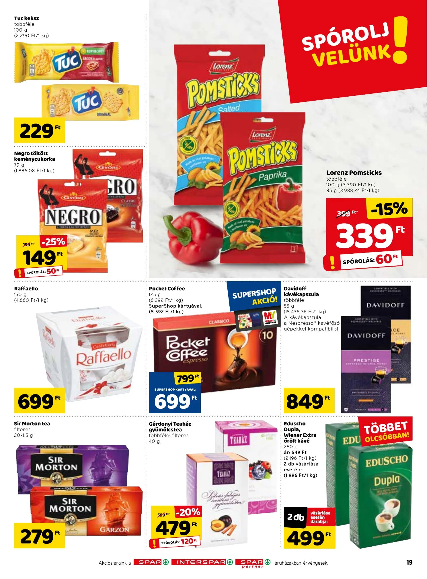 Spar akciós újság 02.25–03.03 – 19. oldal