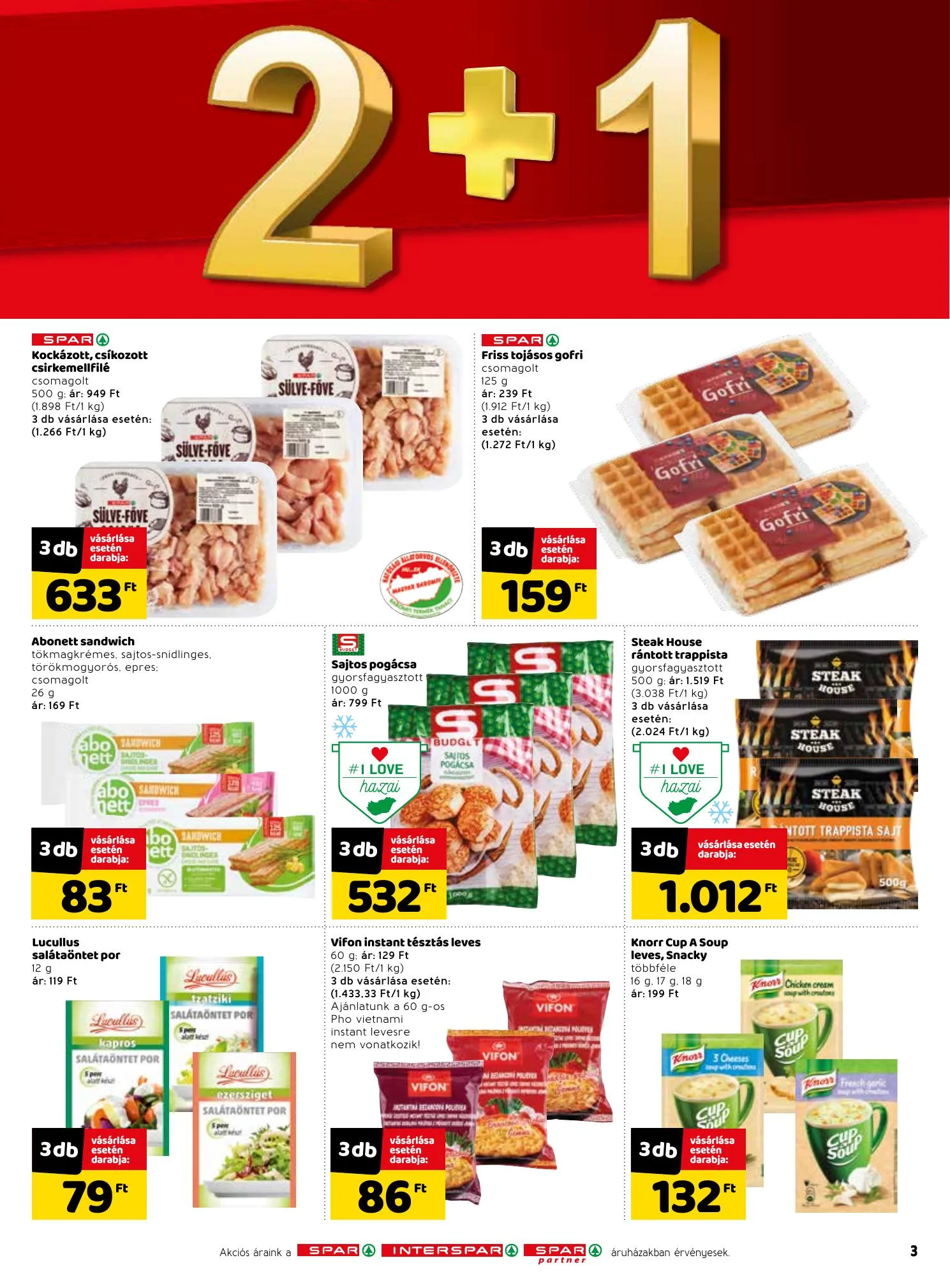 Spar akciós újság 02.25–03.03 – 3. oldal