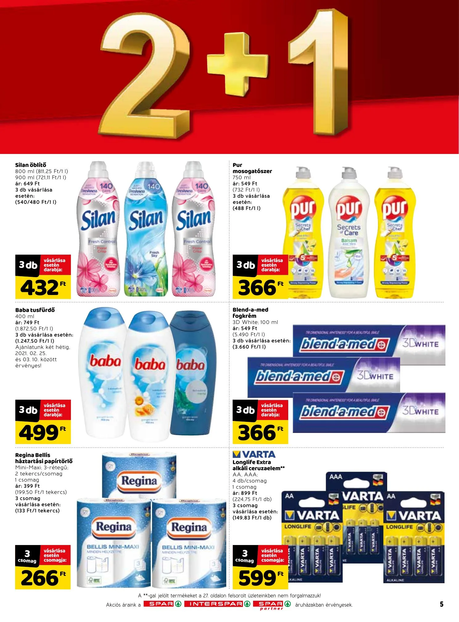 Spar akciós újság 02.25–03.03 – 5. oldal