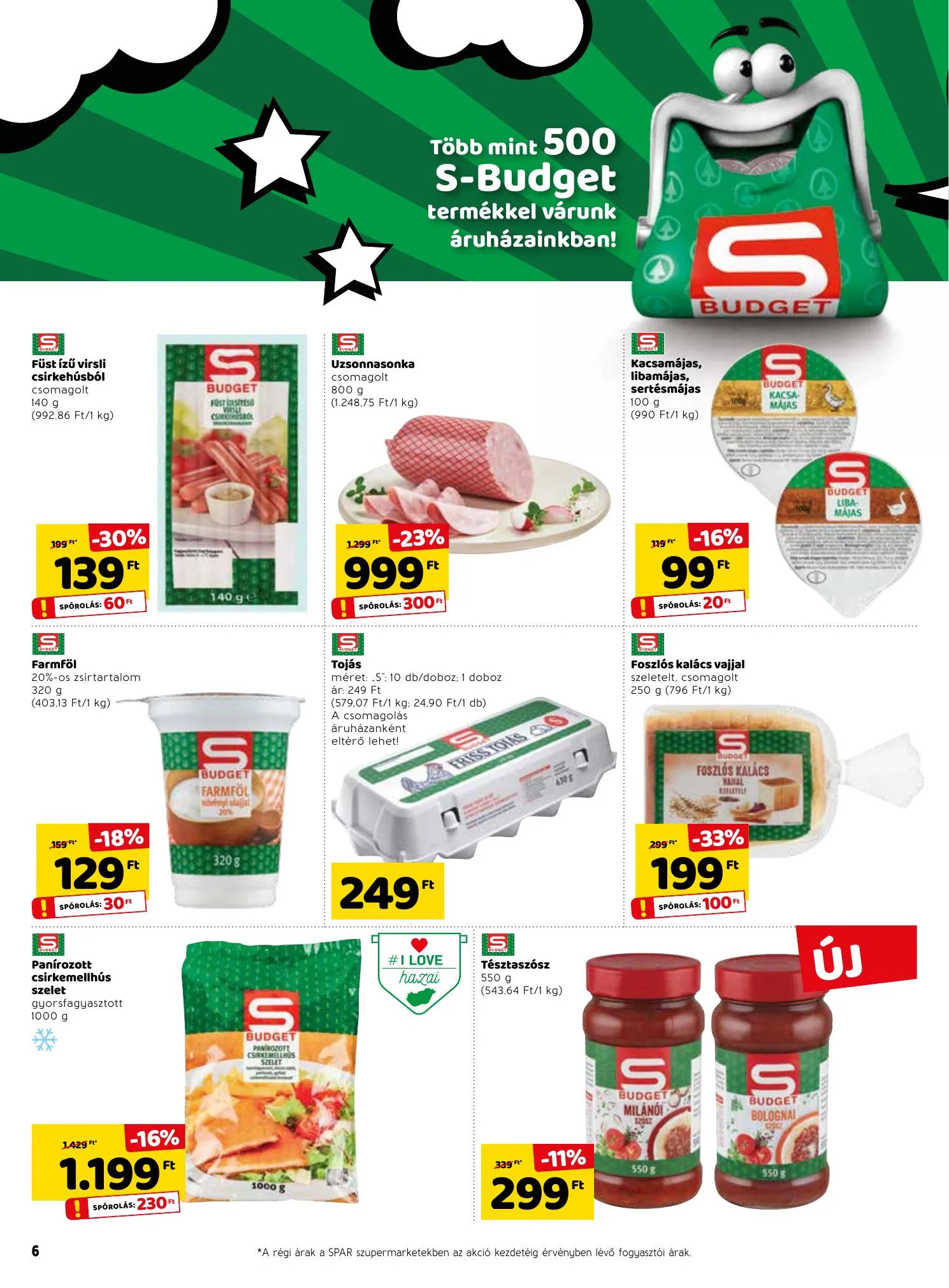 Spar akciós újság 02.25–03.03 – 6. oldal