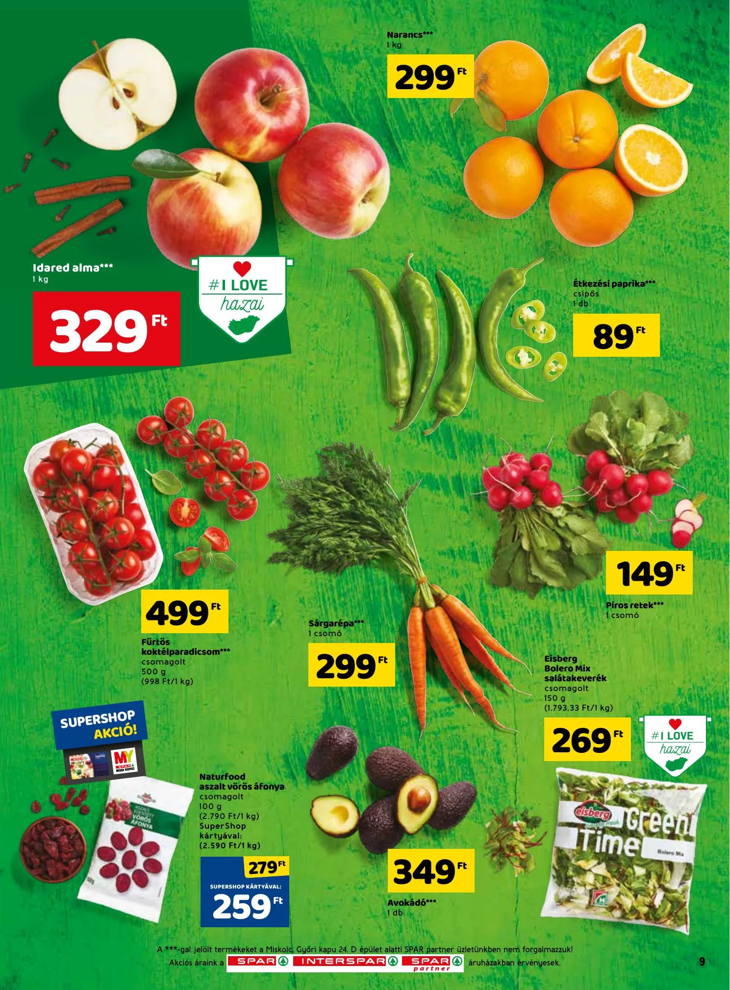 Spar akciós újság 02.25–03.03 – 9. oldal