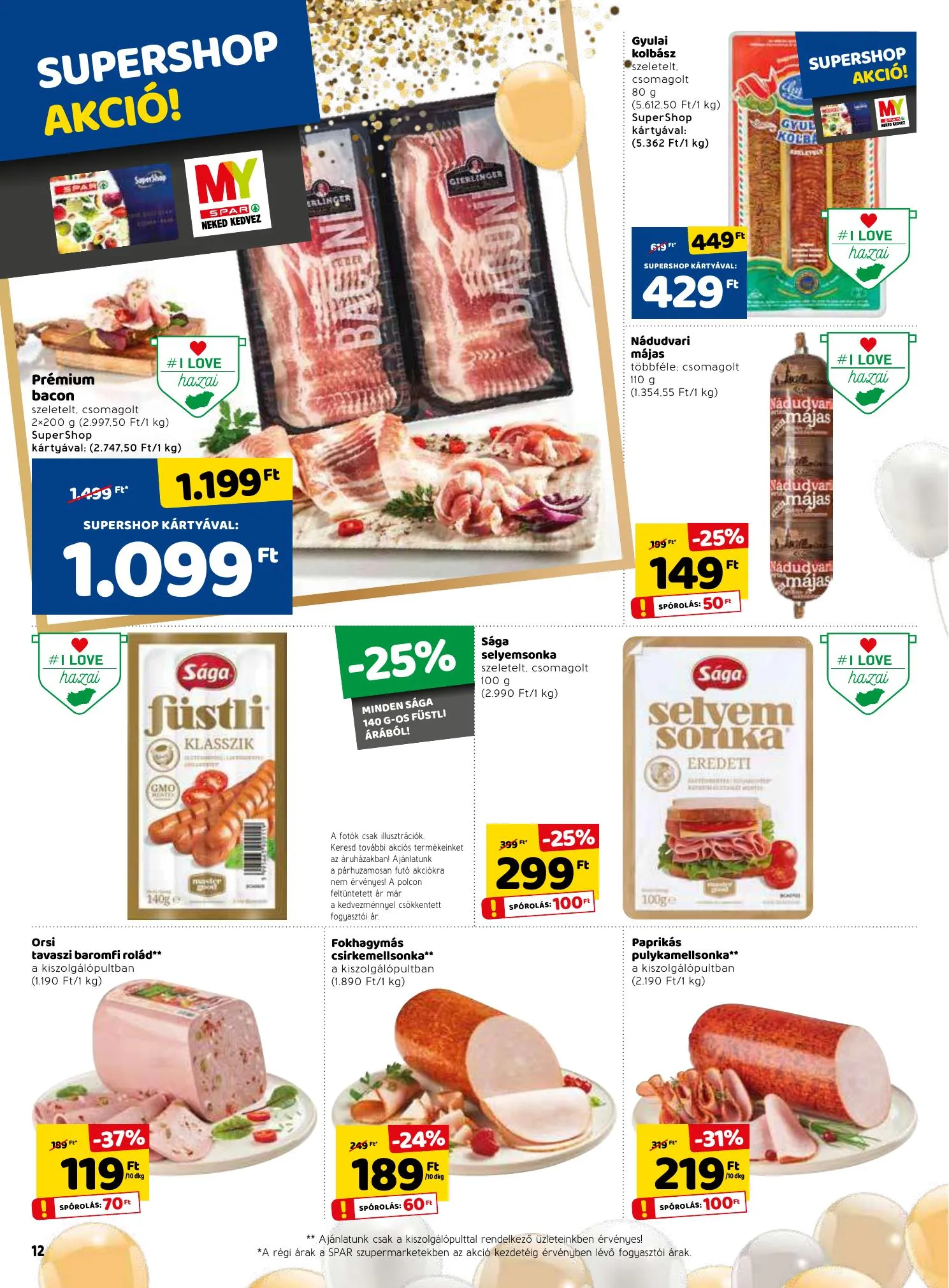 Spar akciós újság 03.04–03.10 – 12. oldal