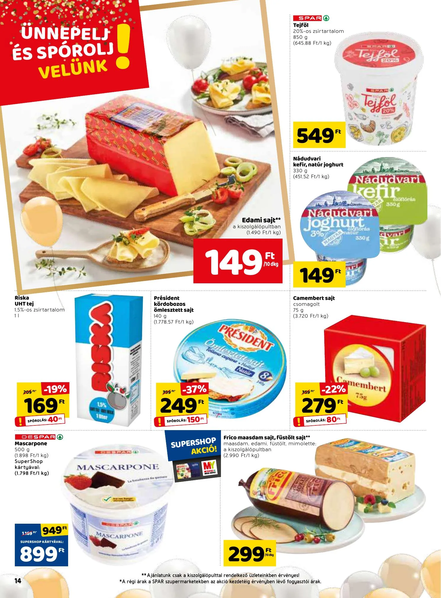 Spar akciós újság 03.04–03.10 – 14. oldal