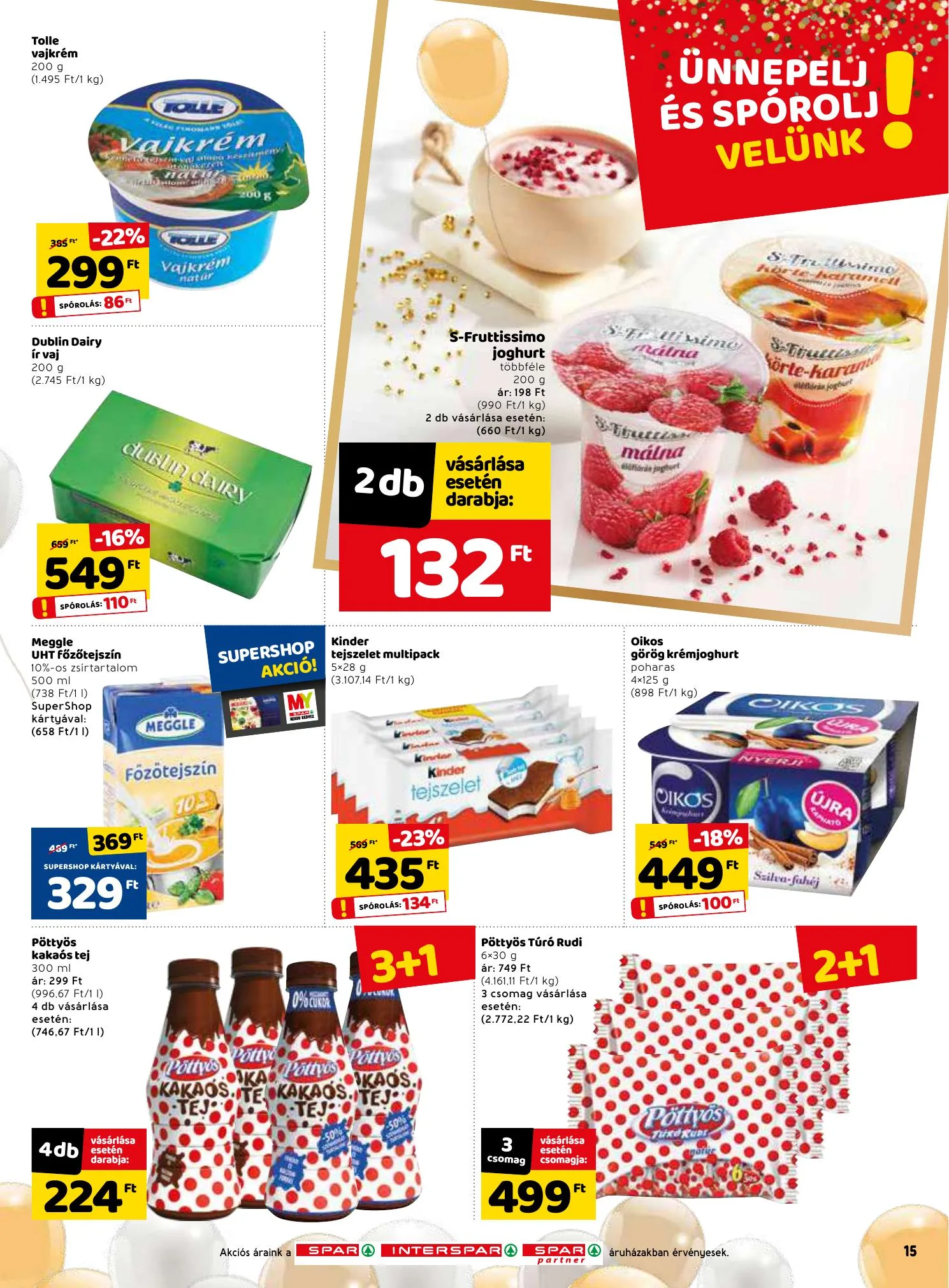 Spar akciós újság 03.04–03.10 – 15. oldal