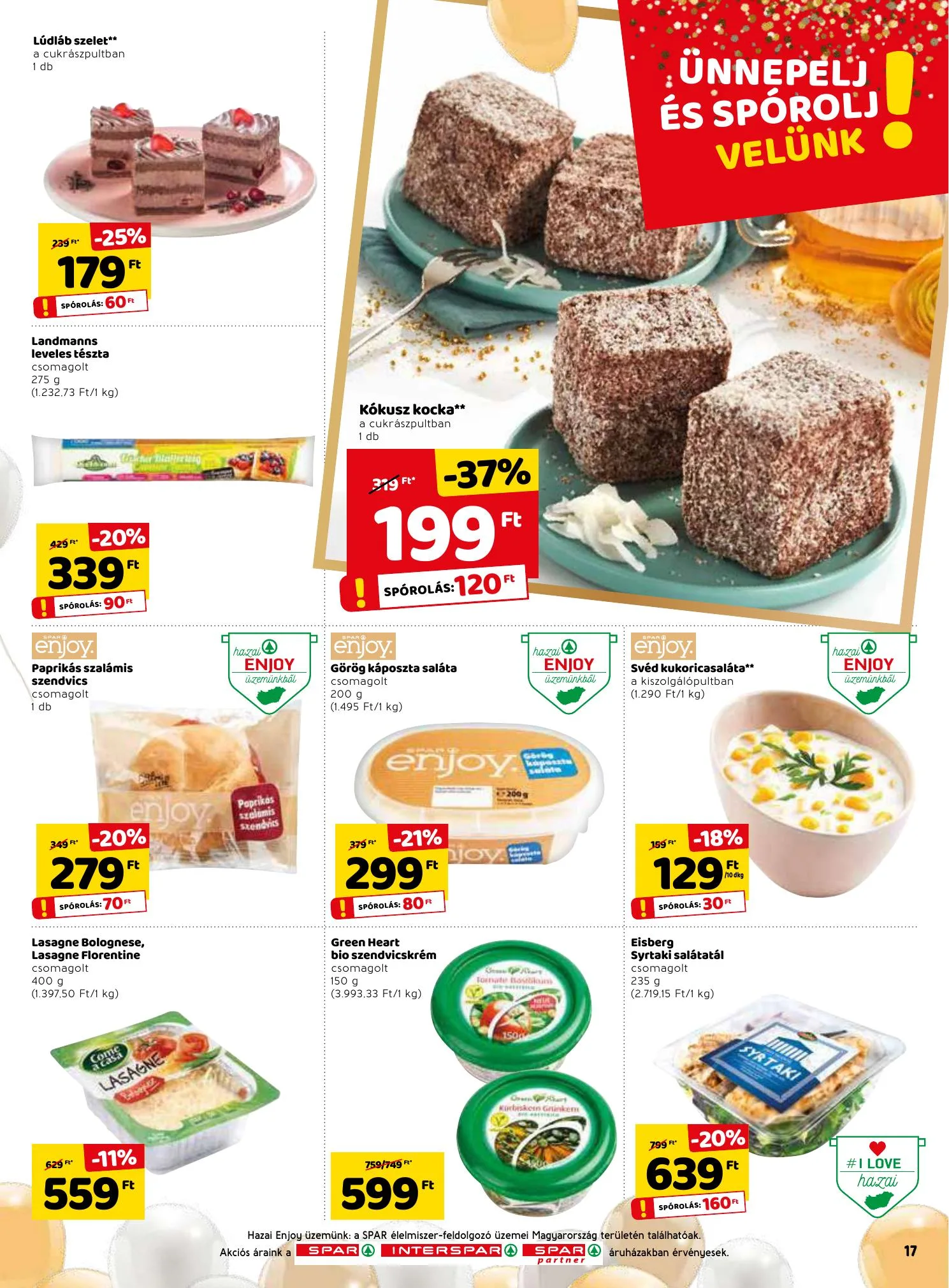 Spar akciós újság 03.04–03.10 – 17. oldal