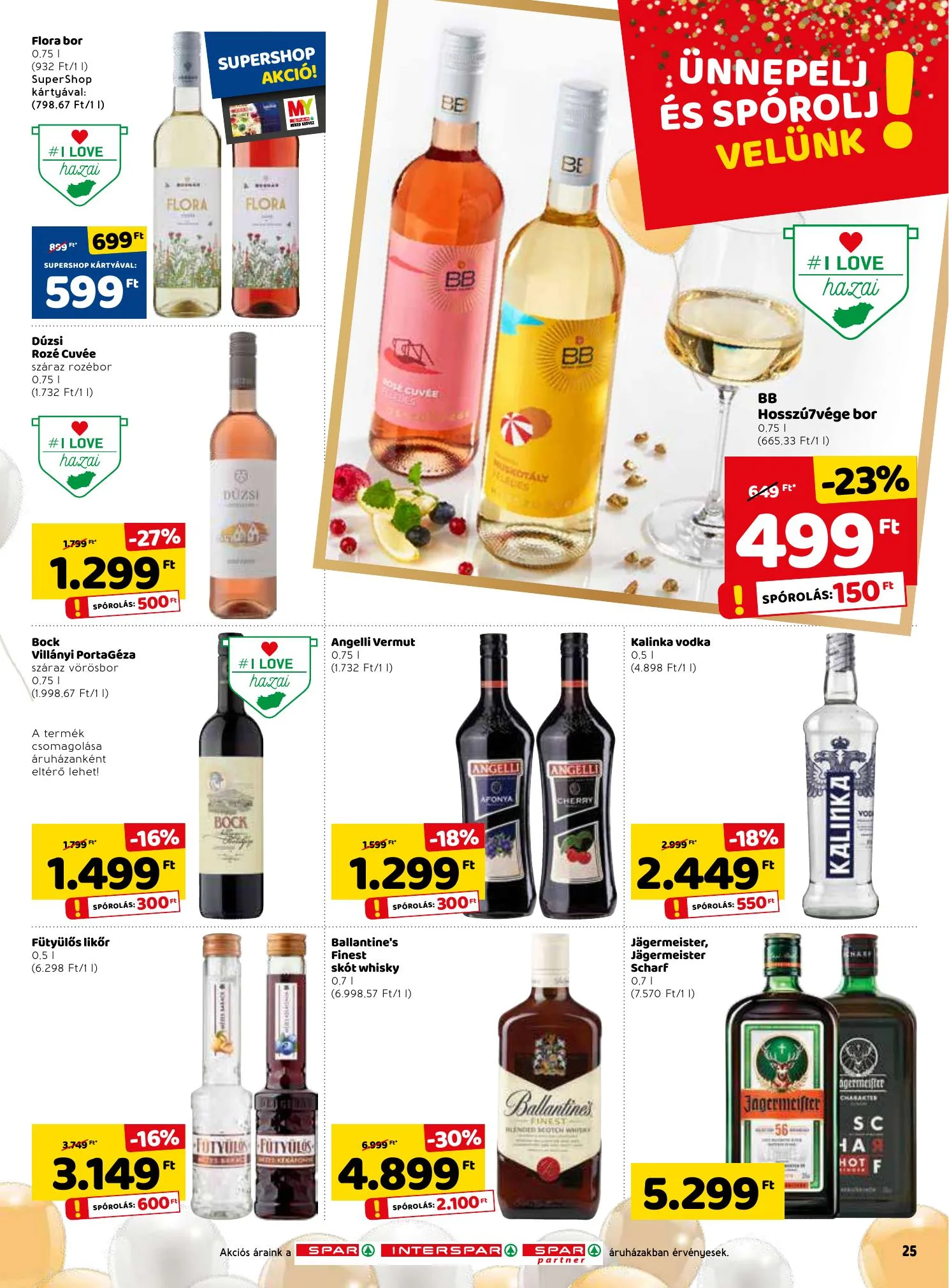 Spar akciós újság 03.04–03.10 – 25. oldal